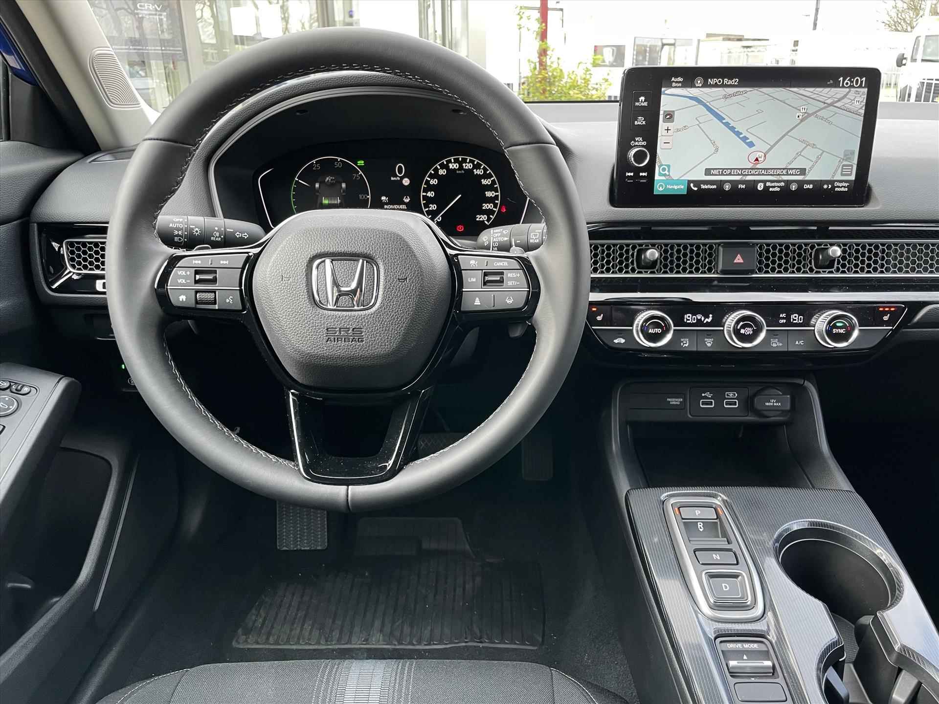 Honda Civic Hybrid 2.0 e:HEV Elegance eCVT // Interior illumination Pack -Wit // Rijklaarprijs incl fabrieksgarantie - 19/29