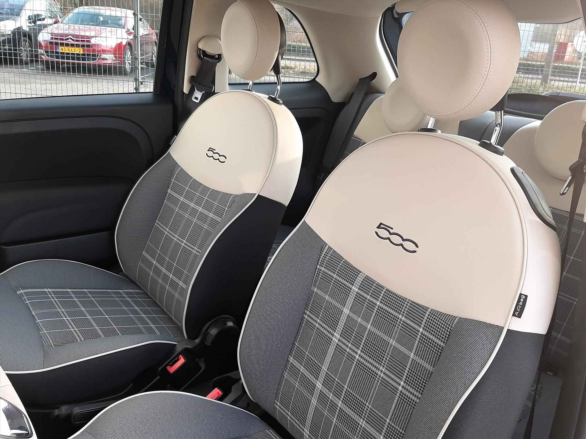 Fiat 500 1.0 70pk Hybrid Lounge | Carplay | Cruise Control | Direct beschikbaar! - 15/46