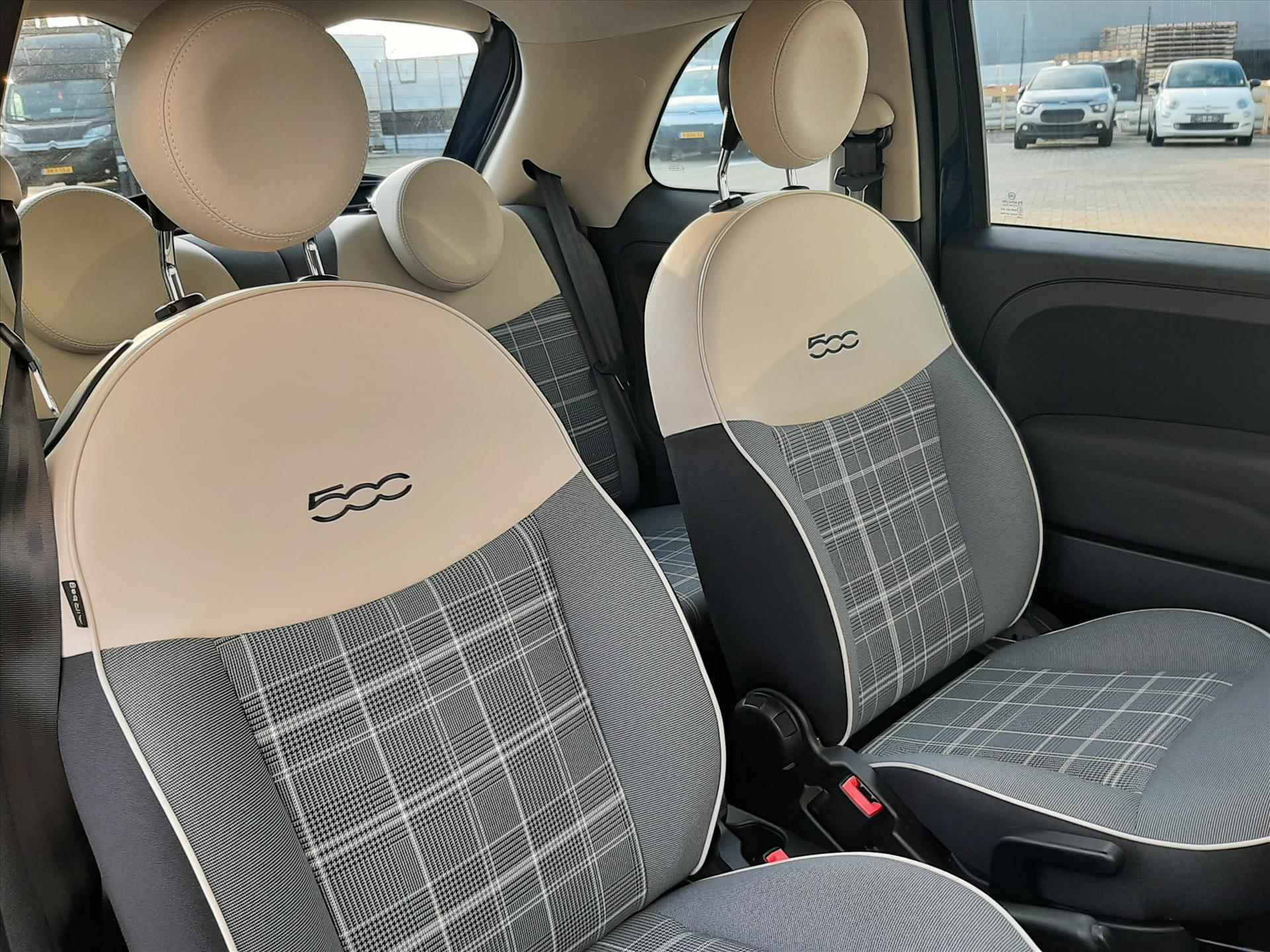 Fiat 500 1.0 70pk Hybrid Lounge | Carplay | Cruise Control | Direct beschikbaar! - 18/46