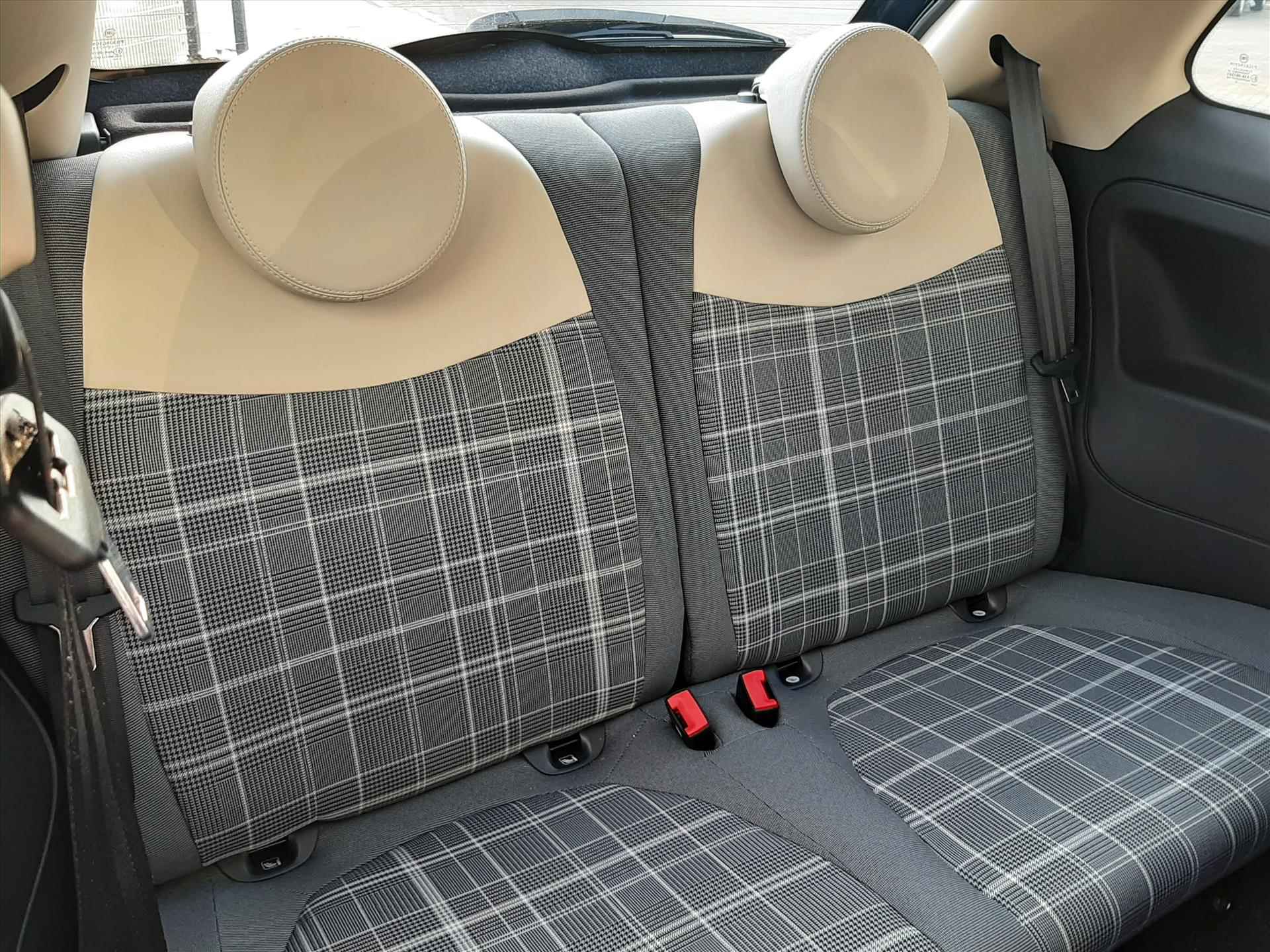 Fiat 500 1.0 70pk Hybrid Lounge | Carplay | Cruise Control | Direct beschikbaar! - 19/46