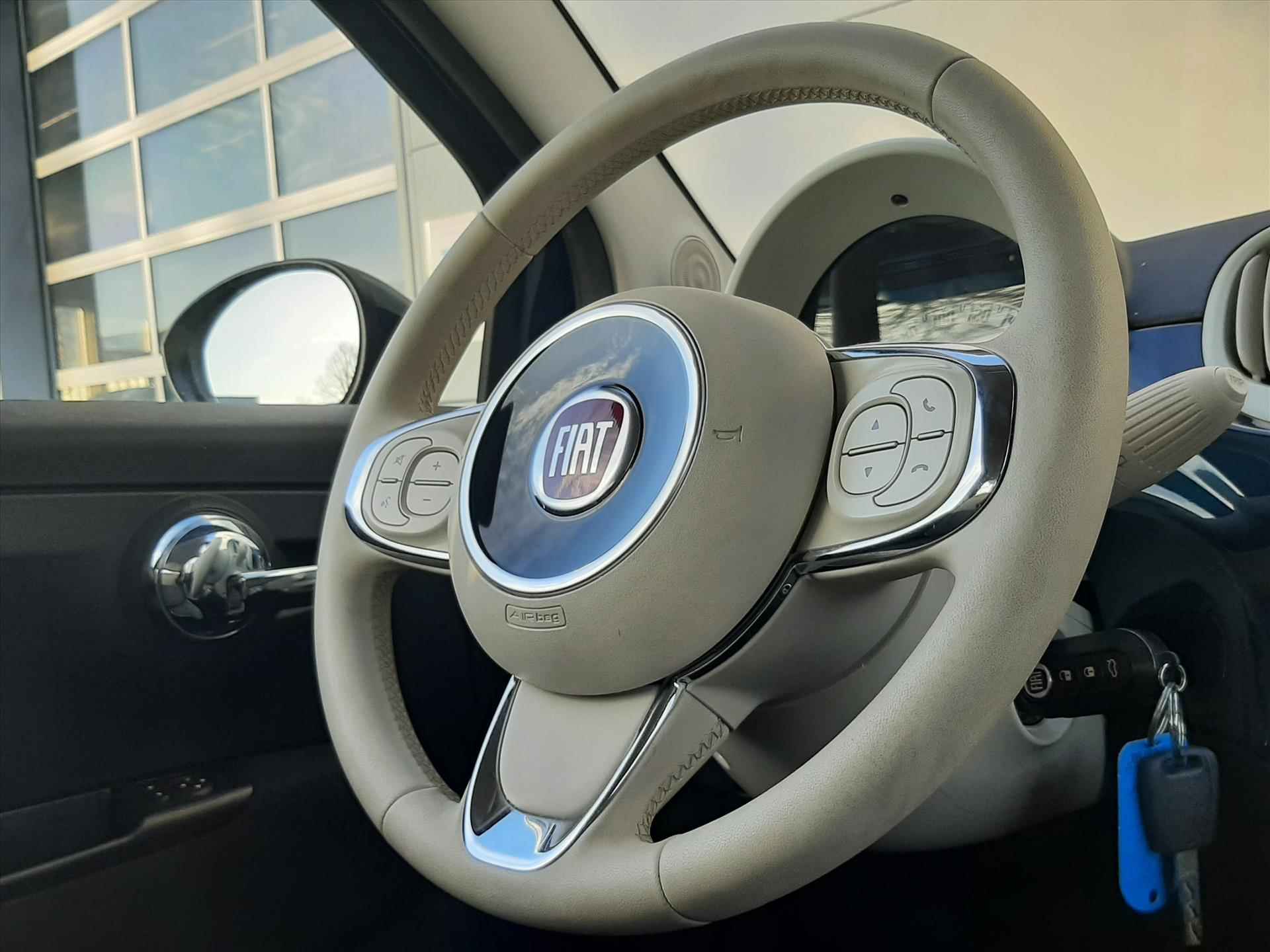 Fiat 500 1.0 70pk Hybrid Lounge | Carplay | Cruise Control | Direct beschikbaar! - 24/46