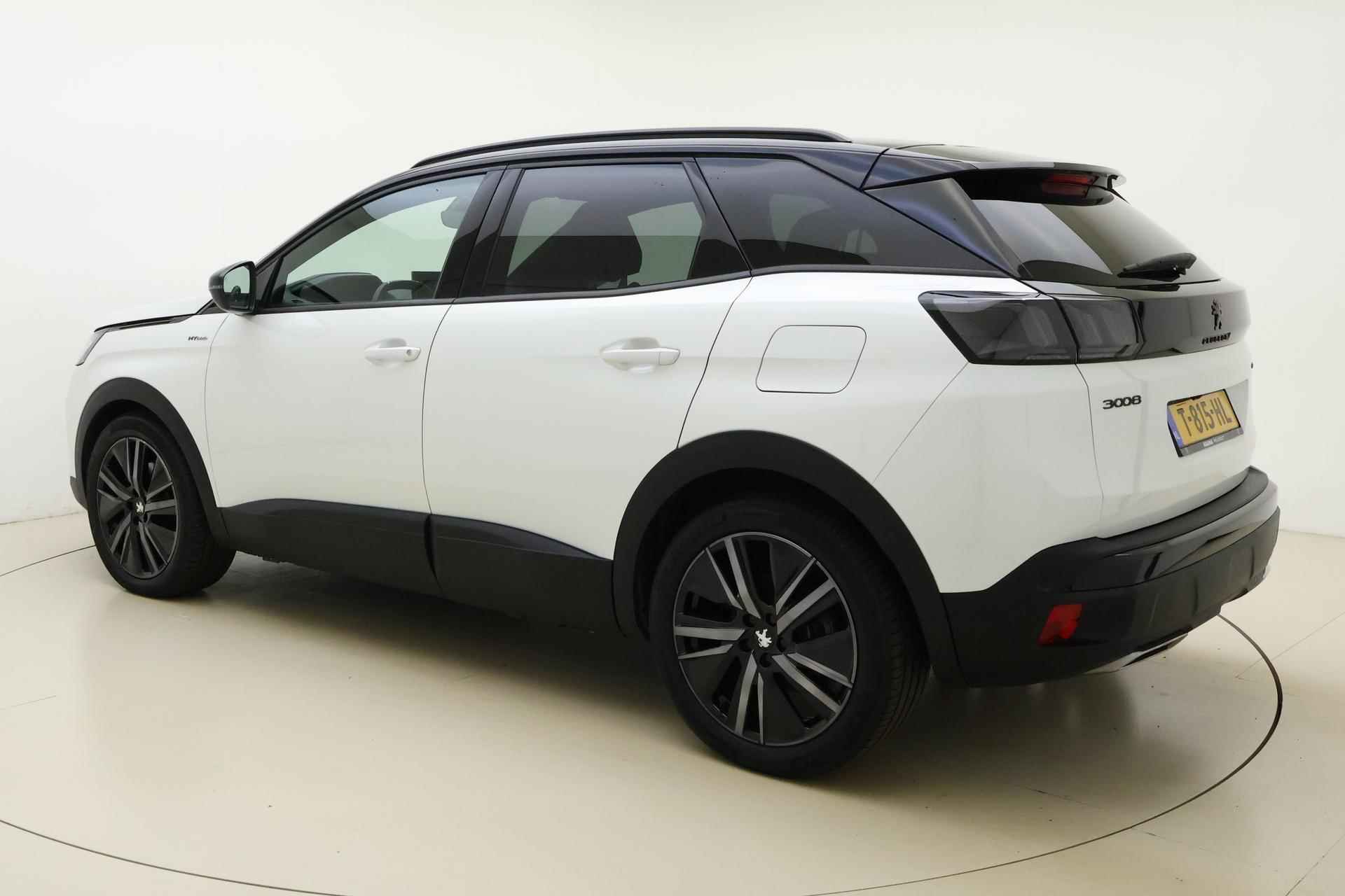 Peugeot 3008 1.6 HYbrid GT 225 PK | 8-traps Automaat | Lederen bekleding | Panorama dak | Elektrische verstelbare Stoelen | Elektrische achterklep | VOL opties | Cruise Control | 1e eigenaar - 5/41