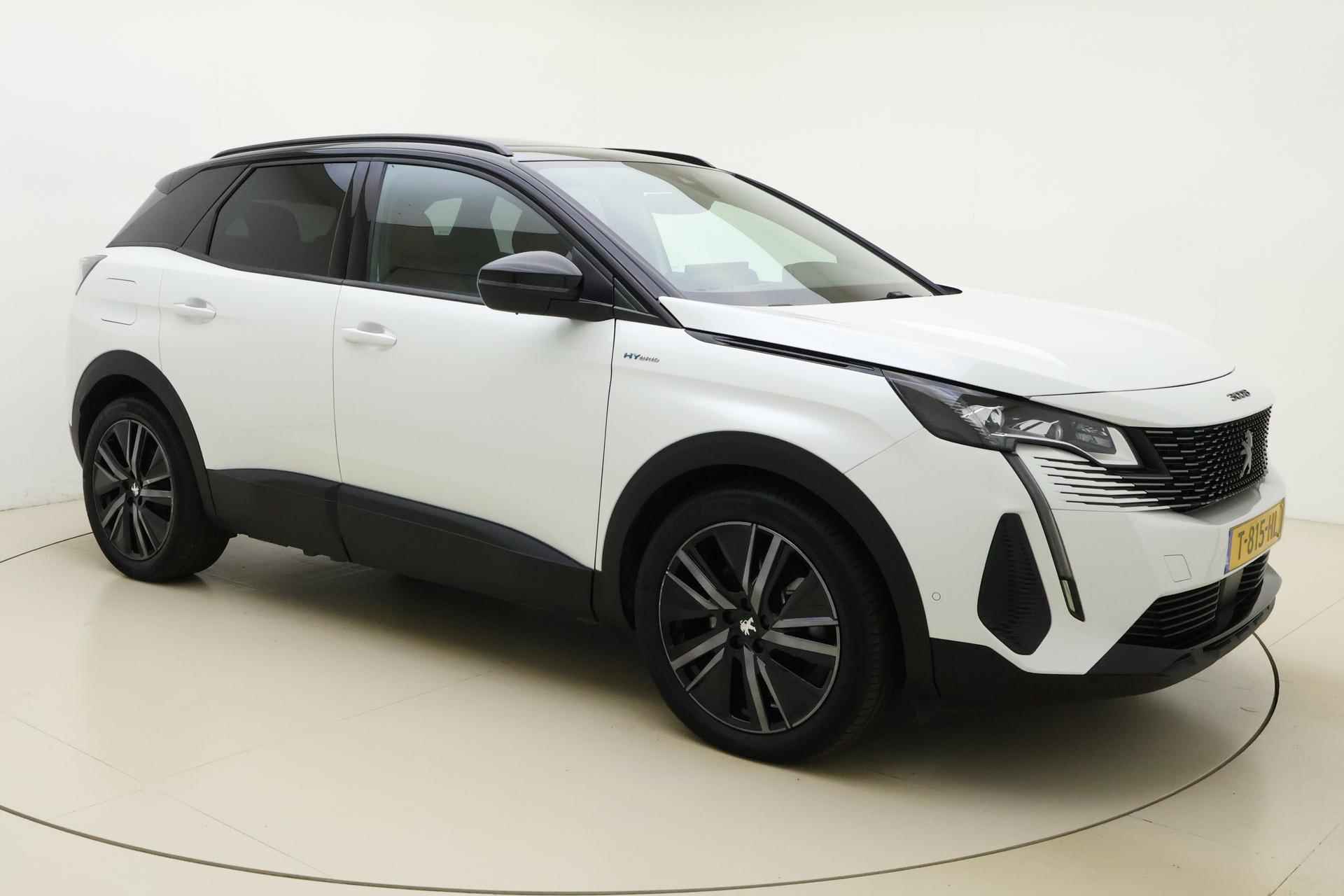 Peugeot 3008 1.6 HYbrid GT 225 PK | 8-traps Automaat | Lederen bekleding | Panorama dak | Elektrische verstelbare Stoelen | Elektrische achterklep | VOL opties | Cruise Control | 1e eigenaar - 9/41