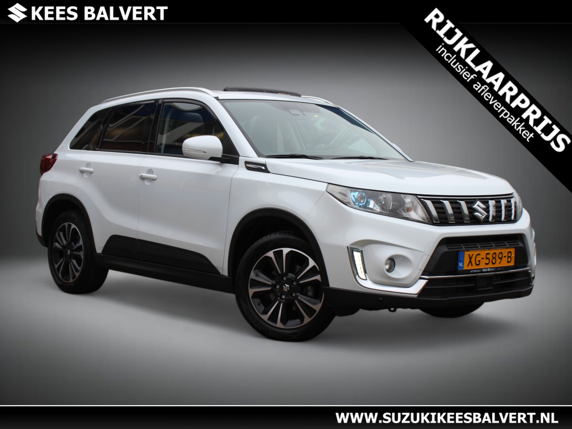 Suzuki Vitara 1.0 Boosterjet Stijl Automaat | Trekhaak | Opendak | PDC | Keyless |