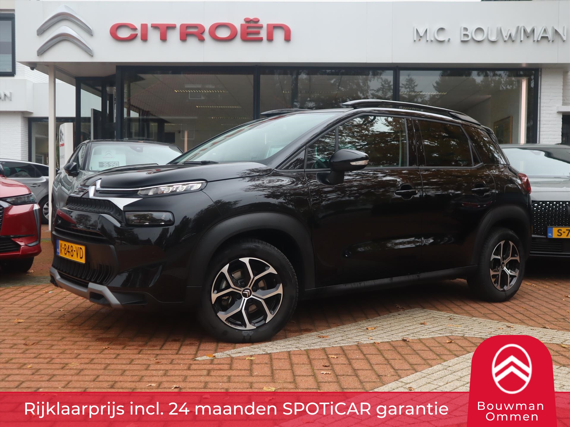 CITROEN C3 Aircross PureTech 110PK S&S H6 Plus, Rijklaarprijs | Navigatie | Keyless Entry | Parkeersensoren | HUD