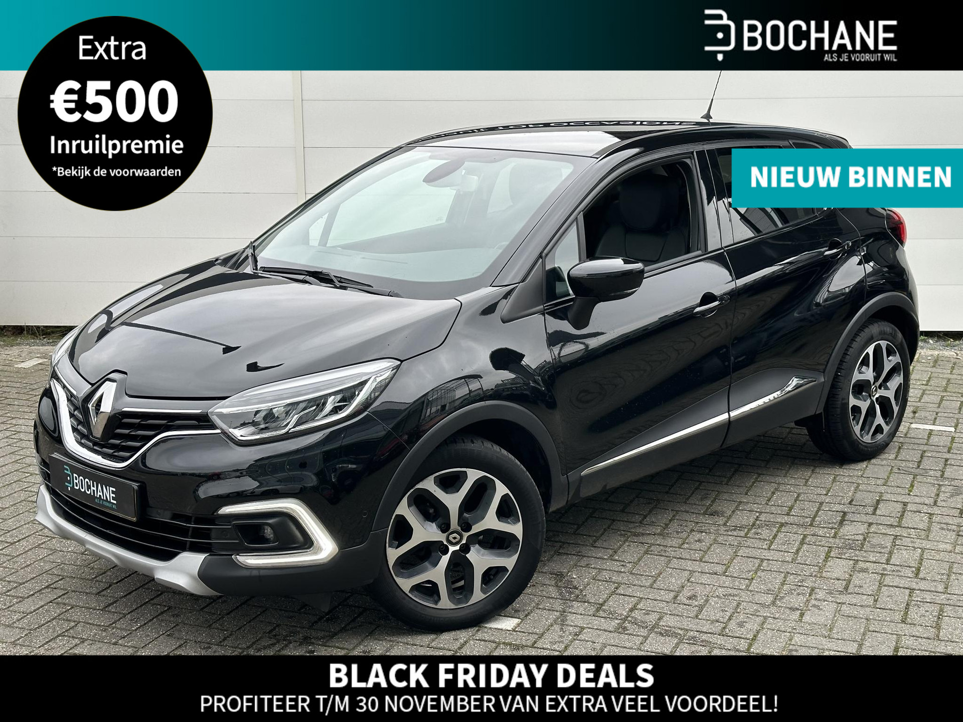 Renault Captur 0.9 TCe 90 Intens | Lederen bekleding | Navigatie | Camera | Dealer Onderhouden | Stoelverwarming