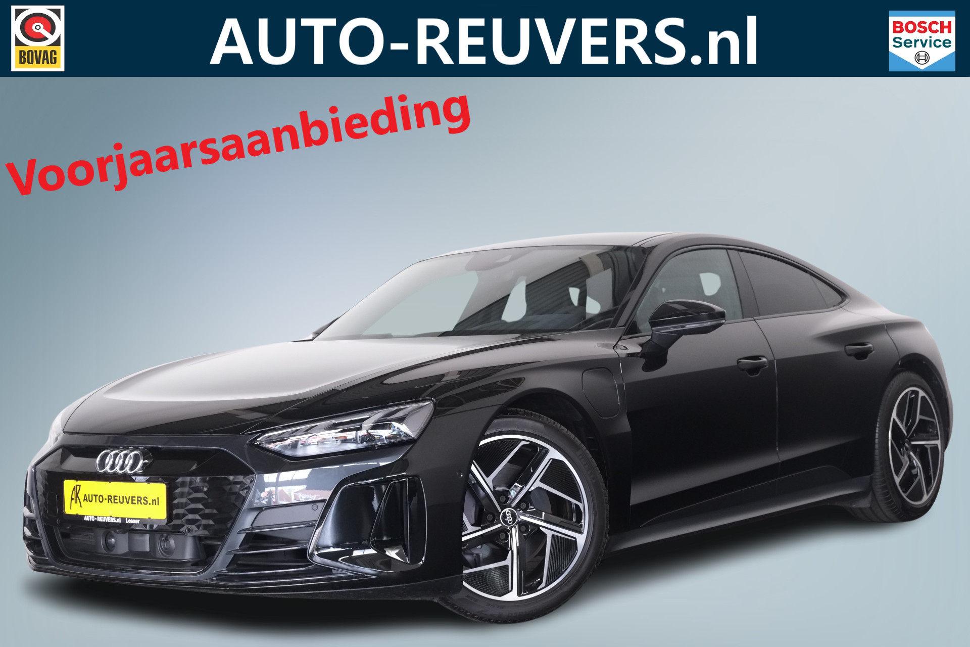 Audi e-tron GT 93 kWh Panorama / ACC / VC / Cam / Alcantara / LED bij viaBOVAG.nl