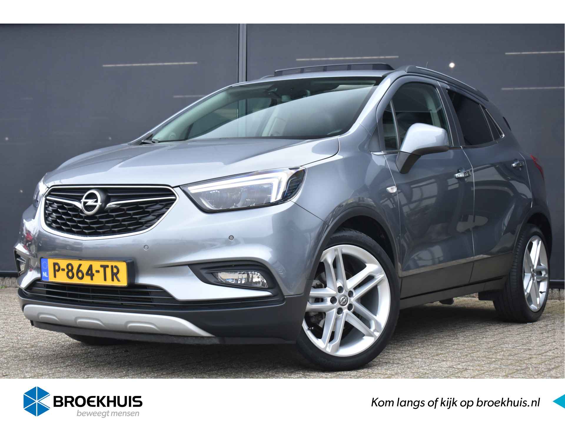 Opel Mokka X 1.4 Turbo Innovation Automaat | Vol-Leder | Schuif-/Kanteldak | Stuur/Stoelverwarming | Achteruitrijcamera | Navigatie | Climate - 1/50