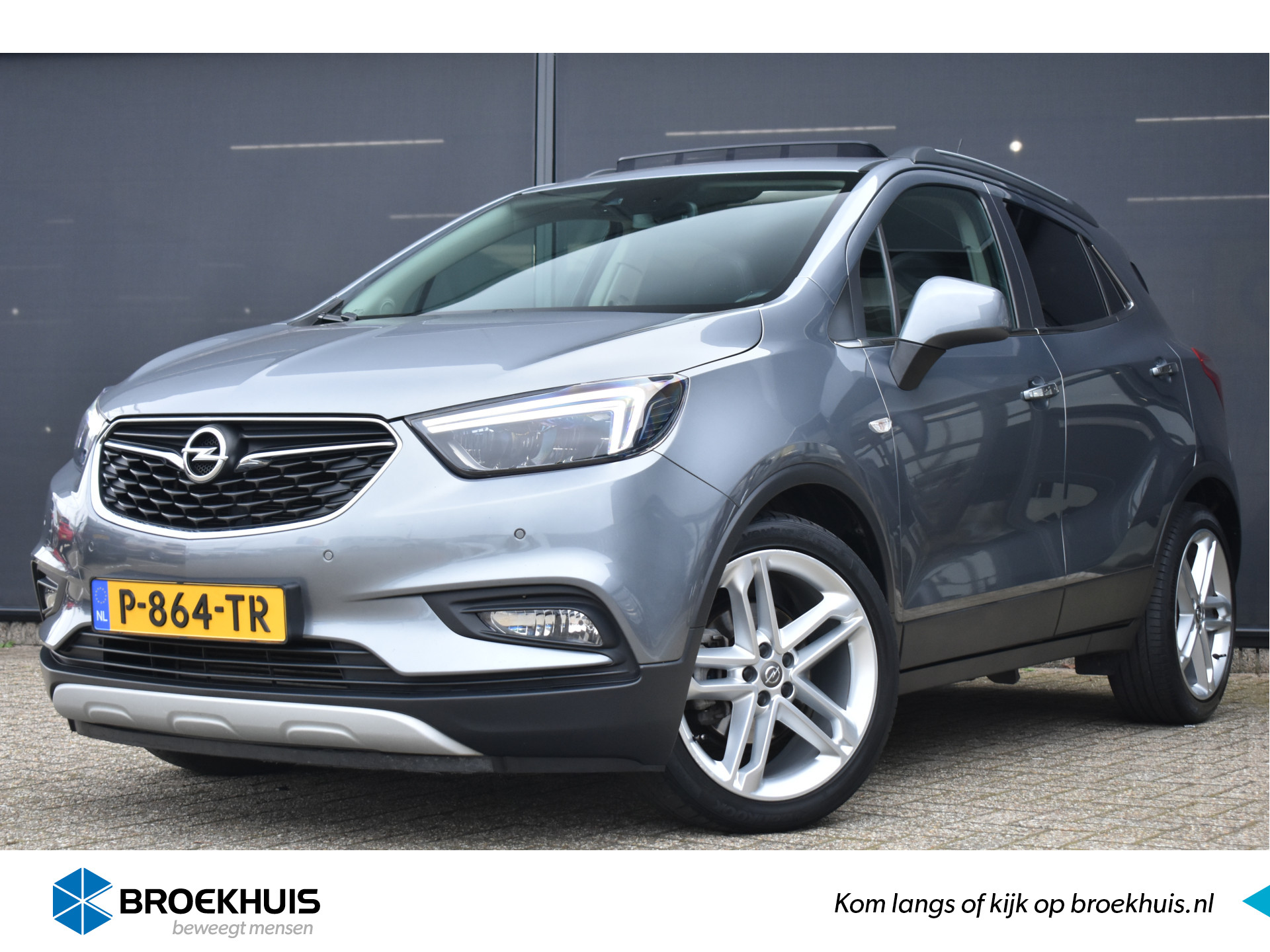 Opel Mokka X 1.4 Turbo Innovation Automaat | Vol-Leder | Schuif-/Kanteldak | Stuur/Stoelverwarming | Achteruitrijcamera | Navigatie | Climate