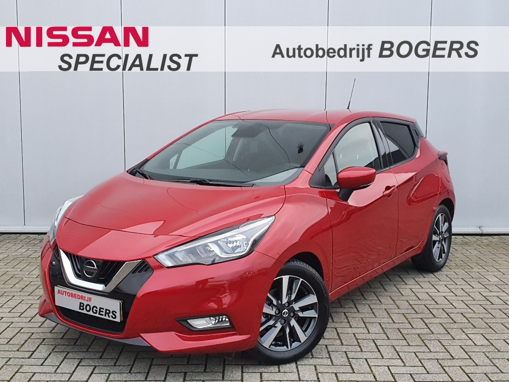 Nissan Micra 1.0 IG-T N-Connecta Automaat Navigatie, Climate Contro, Cruise Control, 16"Lm, Achteruitrijcamera