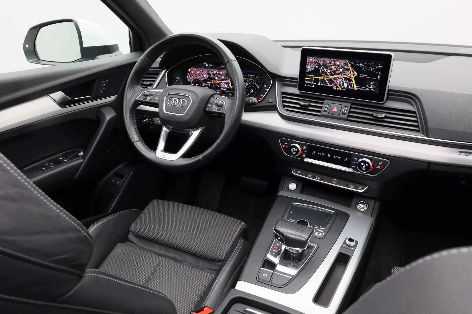 Audi Q5 50 TFSIe 299PK S-tronic quattro S Edition | Navi | Trekhaak | 20 inch | Parkeersensoren voor/achter - 28/43