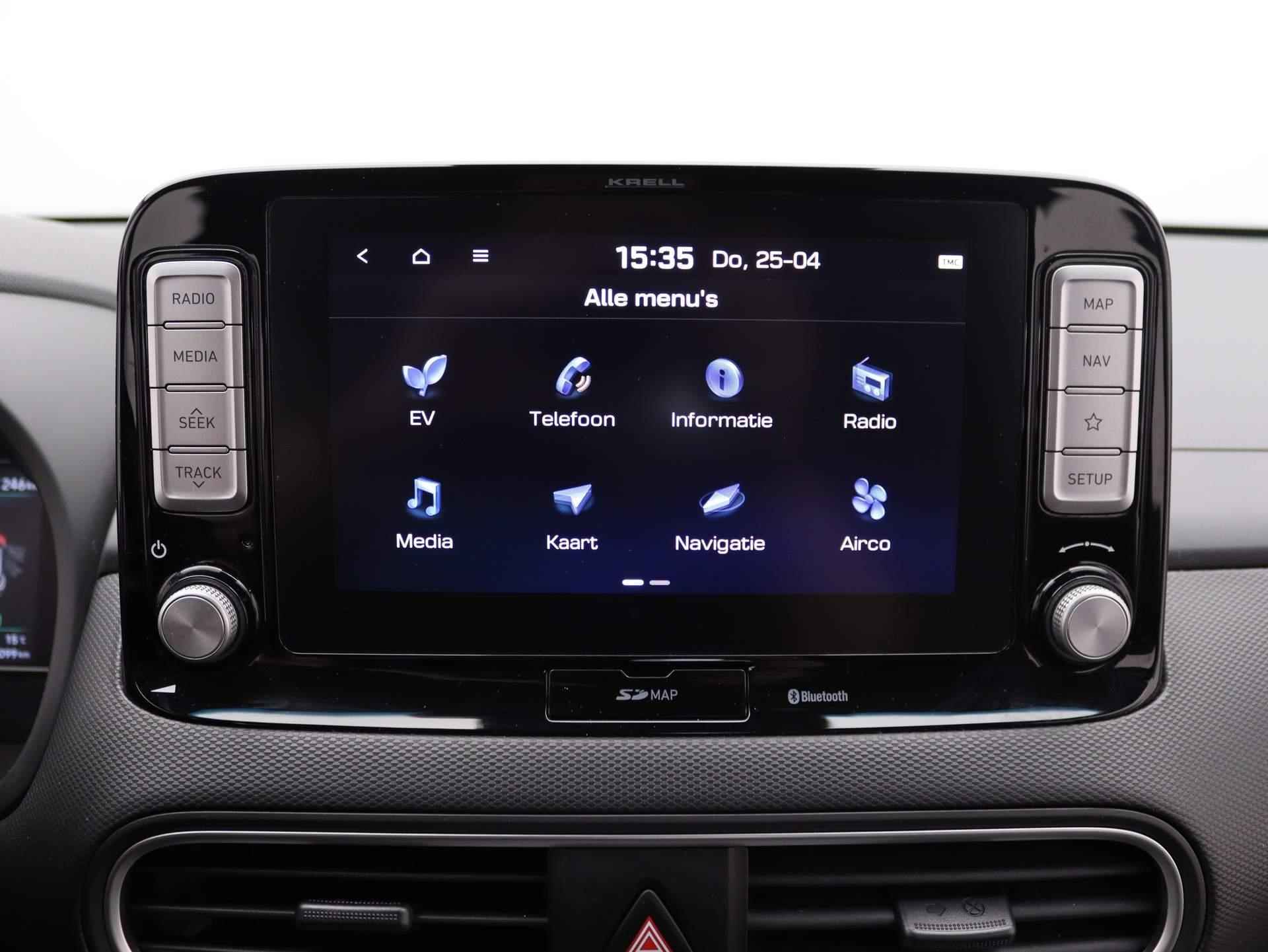 Hyundai Kona EV Premium 64 kWh | Airco | Navigatie | Achteruitrijcamera | Cruise Control | Lederen bekleding | - 15/45