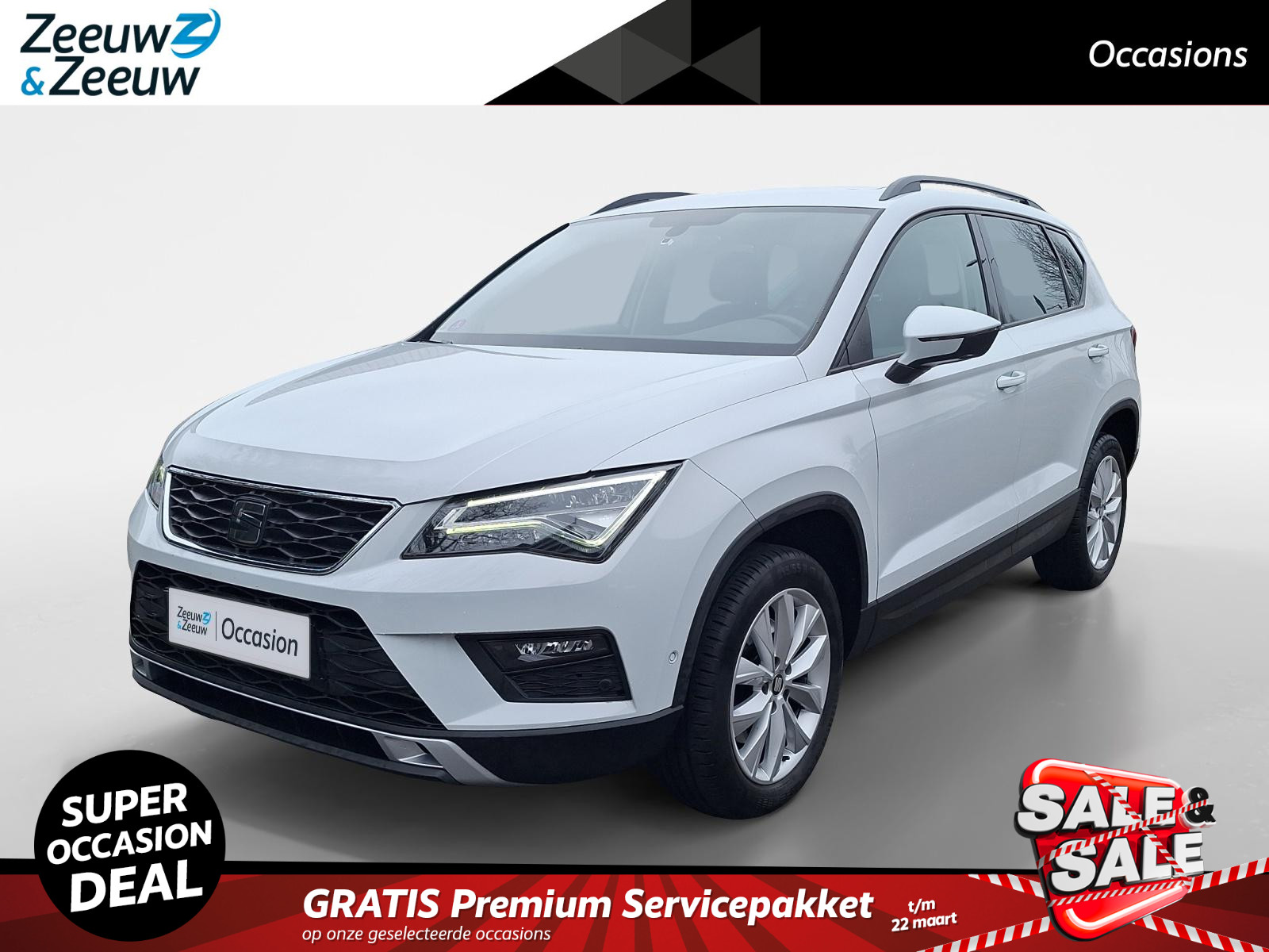 SEAT Ateca 1.4 EcoTSI Style Business Intense Cruise control | Climate control | Navi | 12 maanden Bovag garantie