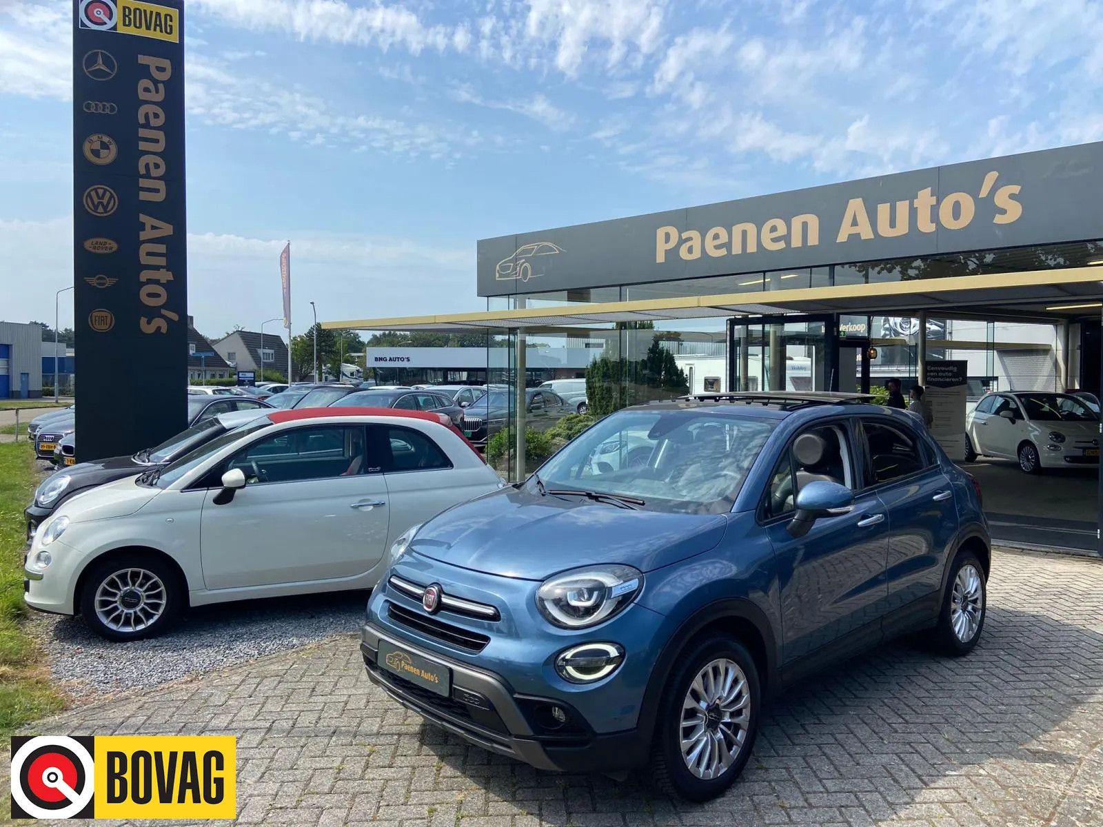 Fiat 500X 1.3 GSE Lounge|Pano|Cam|Keyless|Navi