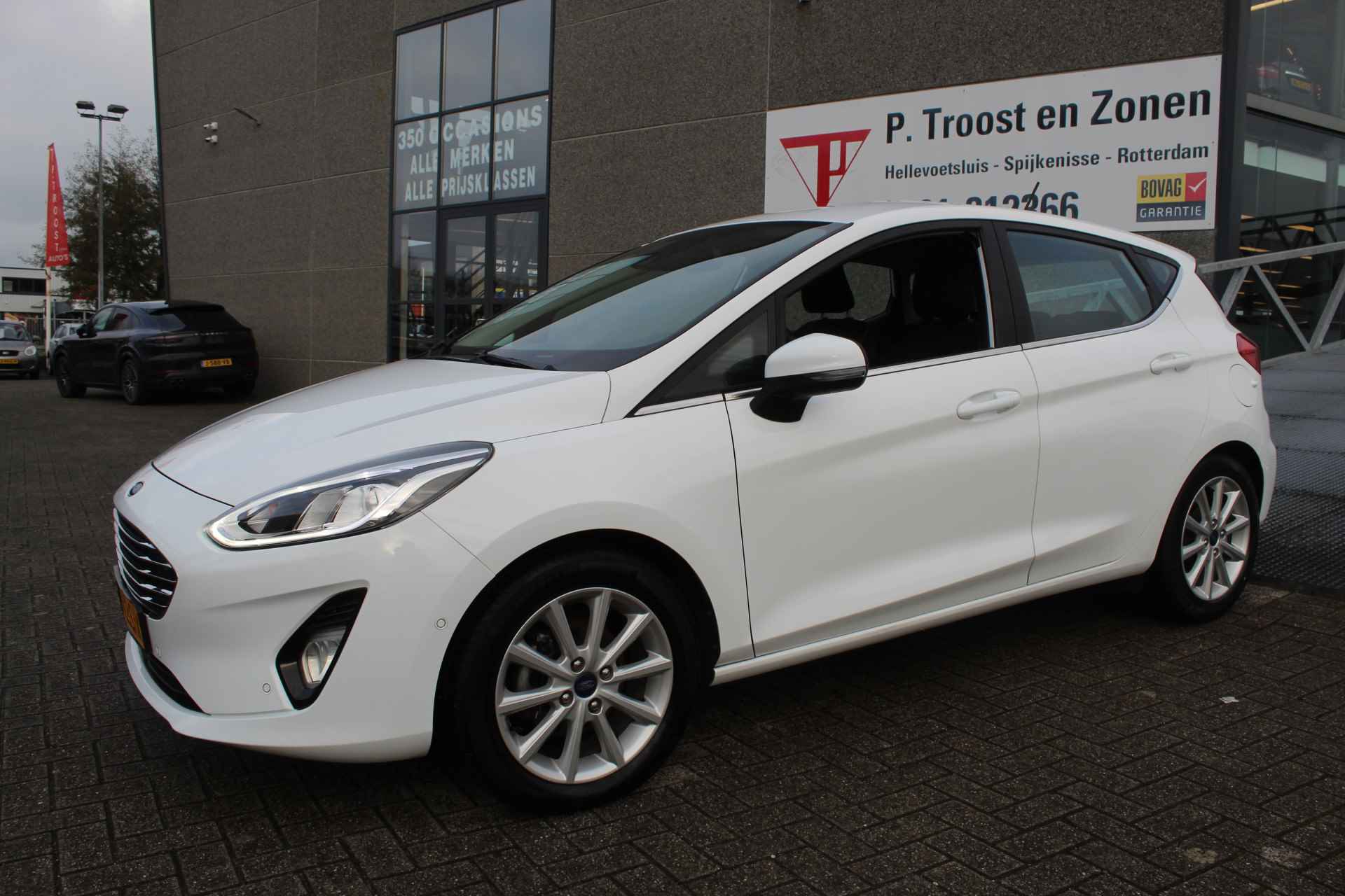 Ford Fiesta 1.0 EcoBoost 100pk Titanium Navigatie/Apple car play/Camera/Parkeersensoren/Cruise control/Climate control/B&O geluid/Keyless/Or - 4/26