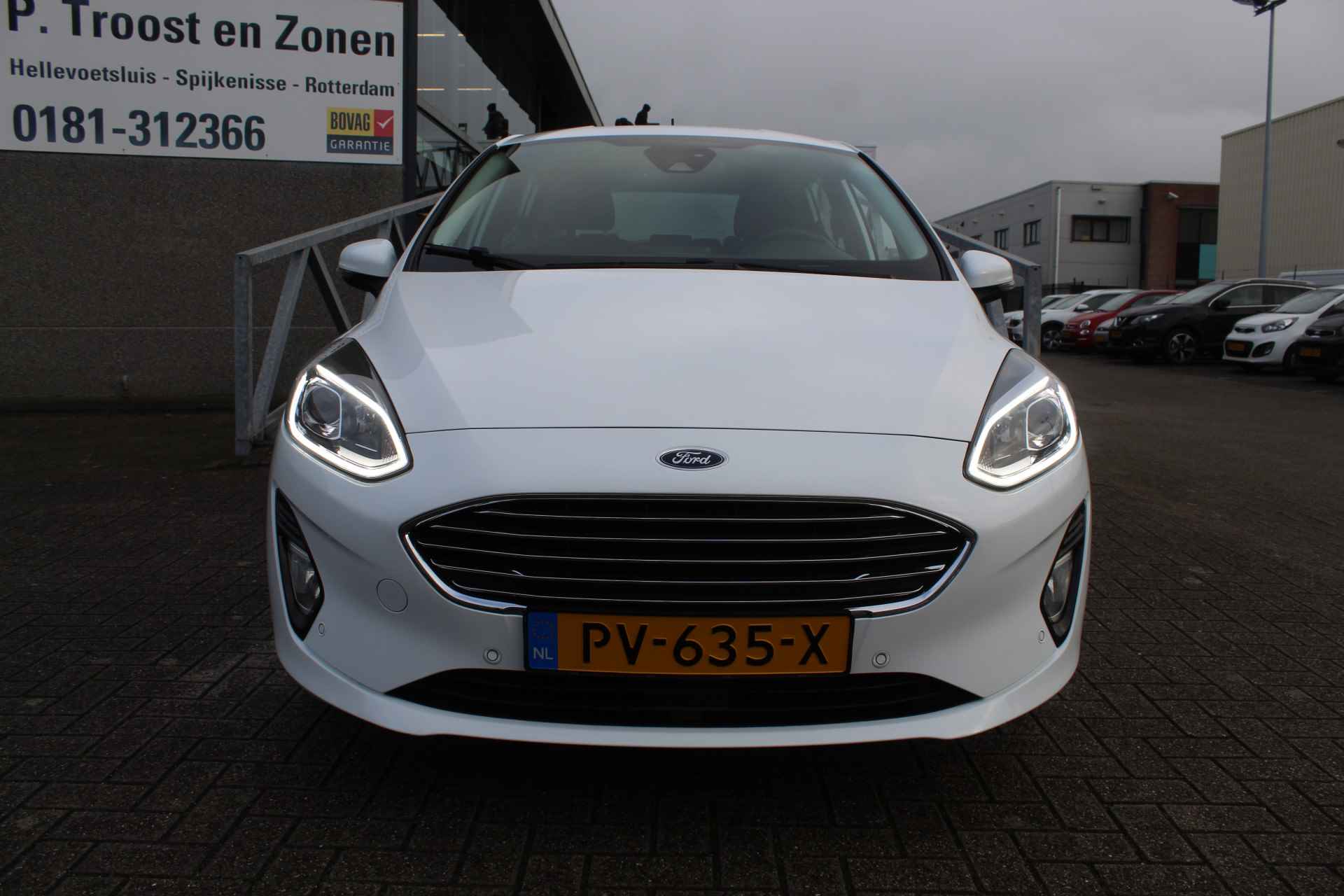 Ford Fiesta 1.0 EcoBoost 100pk Titanium Navigatie/Apple car play/Camera/Parkeersensoren/Cruise control/Climate control/B&O geluid/Keyless/Or - 6/26