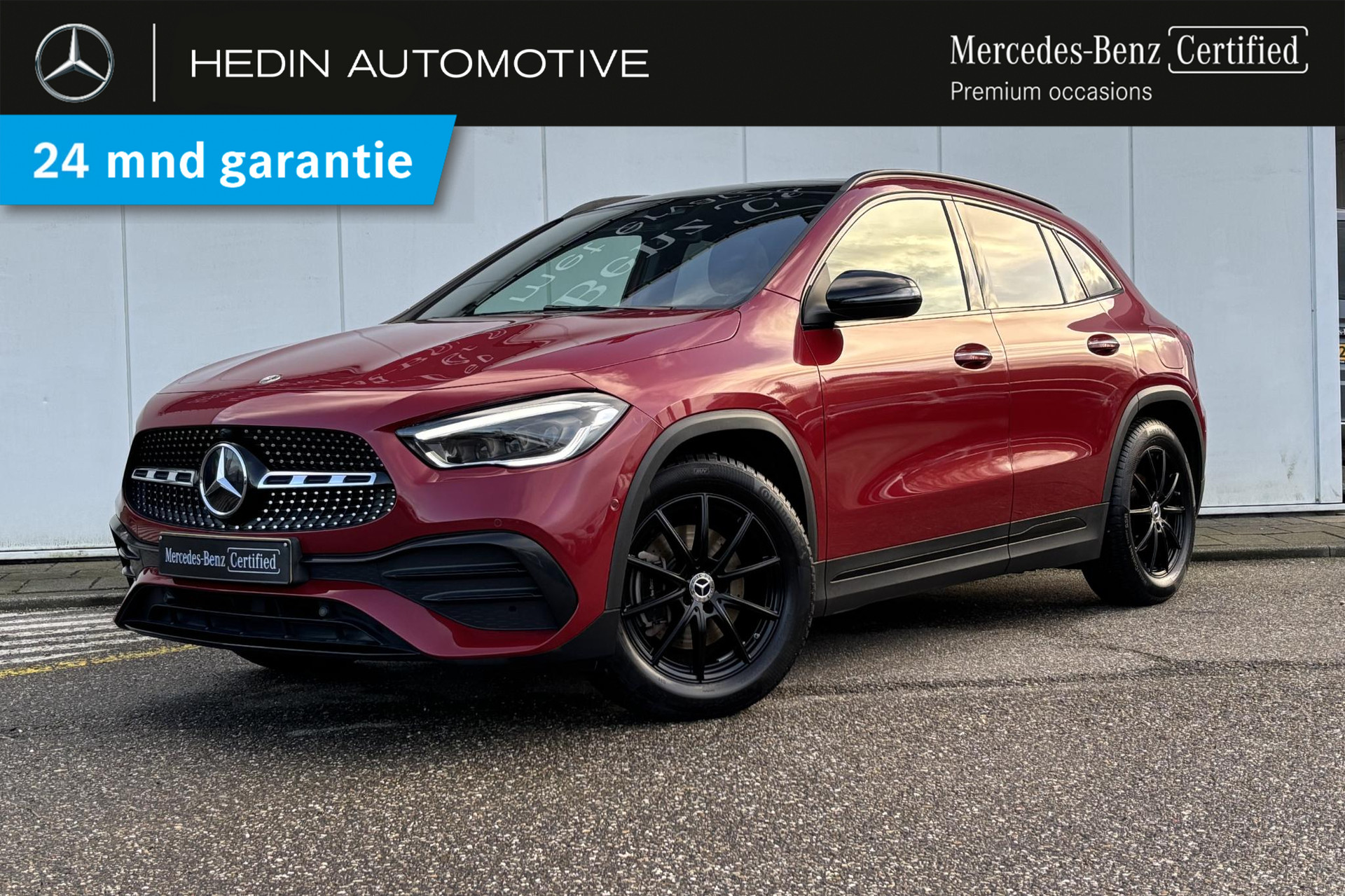 Mercedes-Benz GLA GLA 200 Automaat Business Solution AMG | Nightpakket | Panoramadak | Multibeam LED | Advanced Sound System | Stoelverwarmig | keyless-Go