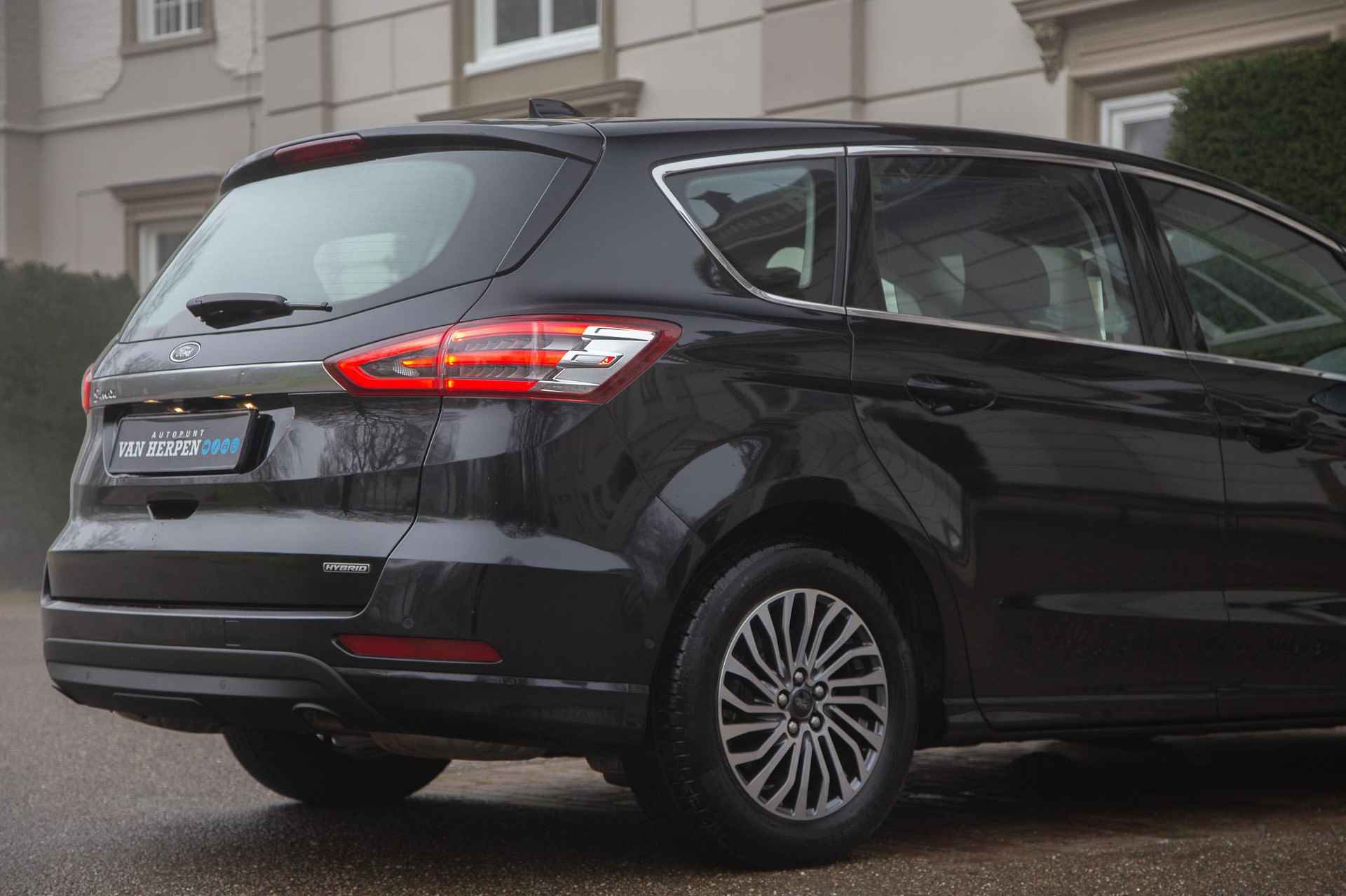 Ford S-Max 2.5 MHEV Titanium 7p. Pano | Leder | Adaptive | Dodehoeksens - 12/51