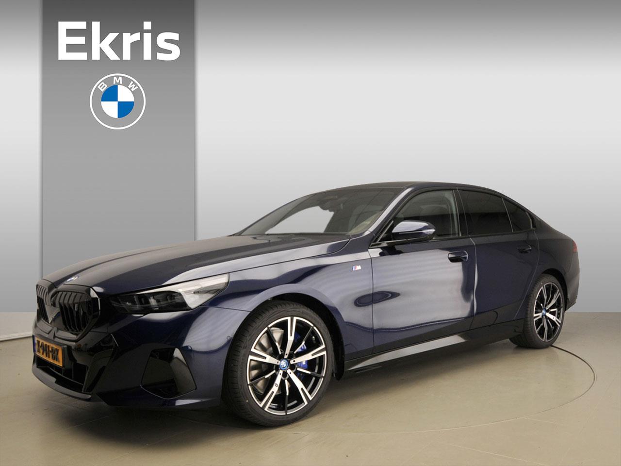 BMW i5 Sedan eDrive40 | M-Sportpakket | LED | Leder | HUD | Trekhaak | Keyles go | DAB | Harman-kardon sound | Alu 20 inch