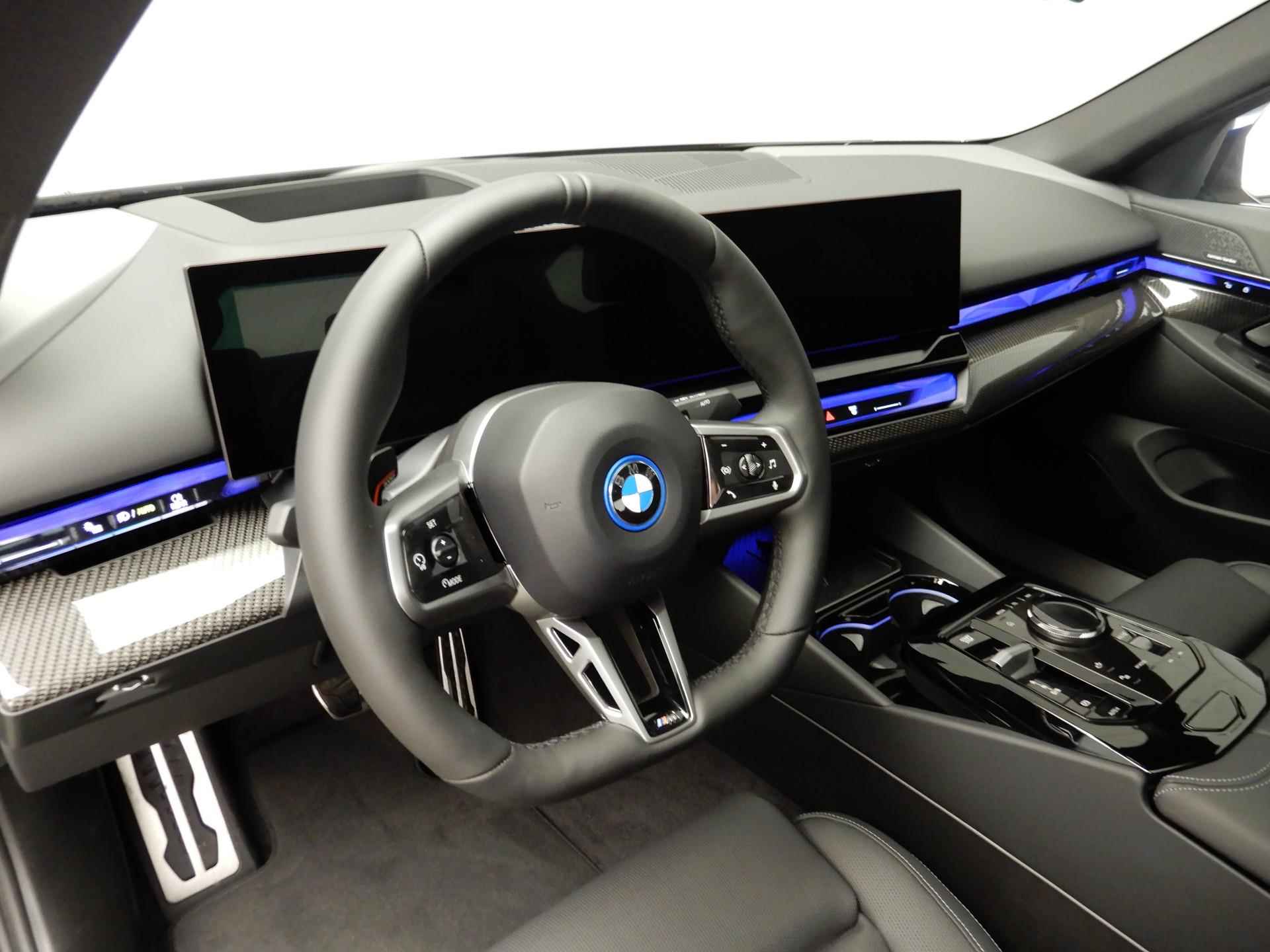 BMW i5 Sedan eDrive40 | M-Sportpakket | LED | Leder | HUD | Trekhaak | Keyles go | DAB | Harman-kardon sound | Alu 20 inch - 7/47