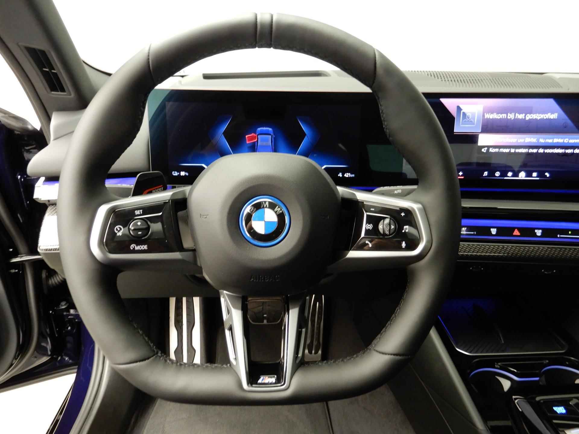 BMW i5 Sedan eDrive40 | M-Sportpakket | LED | Leder | HUD | Trekhaak | Keyles go | DAB | Harman-kardon sound | Alu 20 inch - 11/47