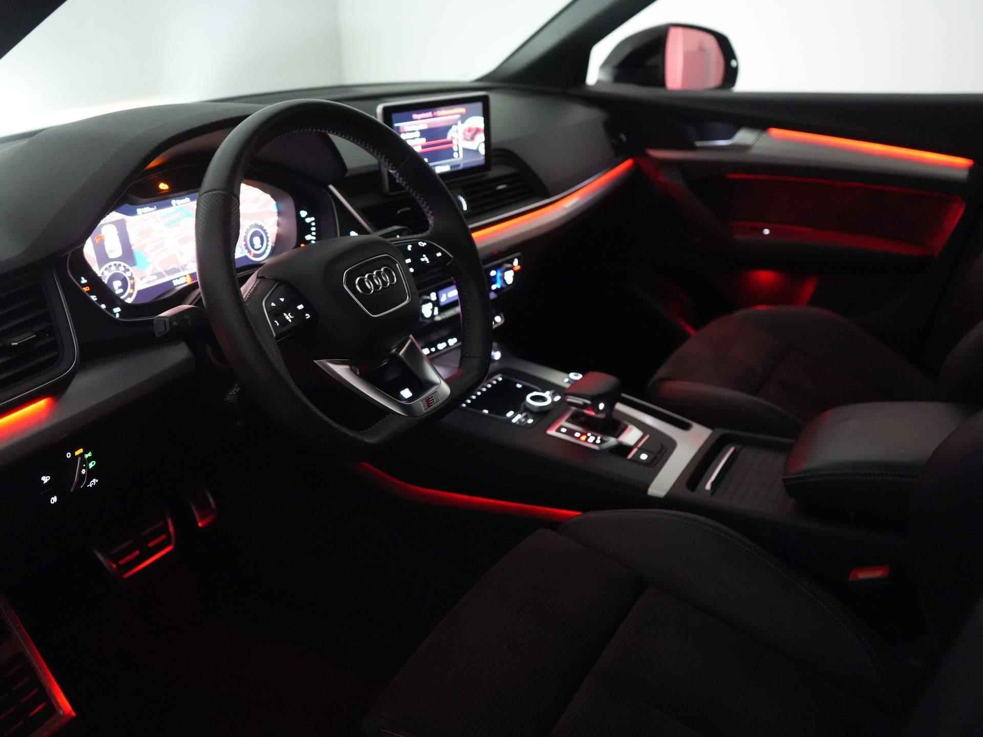 Audi Q5 2.0 TFSI quattro Sport S Line Black Edition | Elek. Trekhaak | 21 inch | Elek. Stoel | Adap. Cruise - 25/59