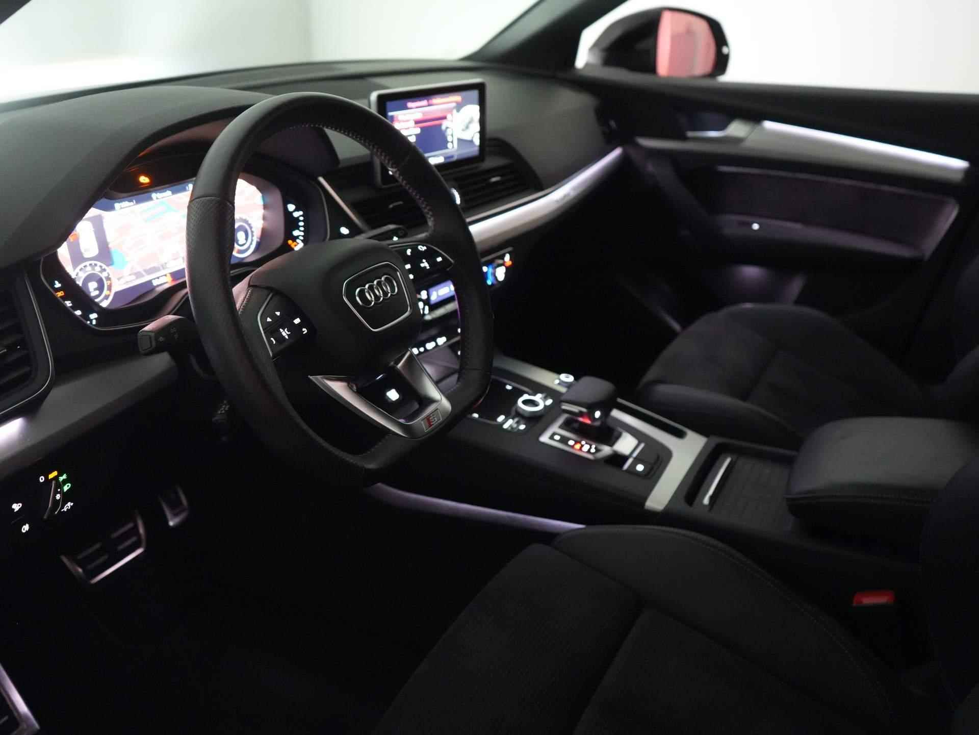 Audi Q5 2.0 TFSI quattro Sport S Line Black Edition | Elek. Trekhaak | 21 inch | Elek. Stoel | Adap. Cruise - 27/59