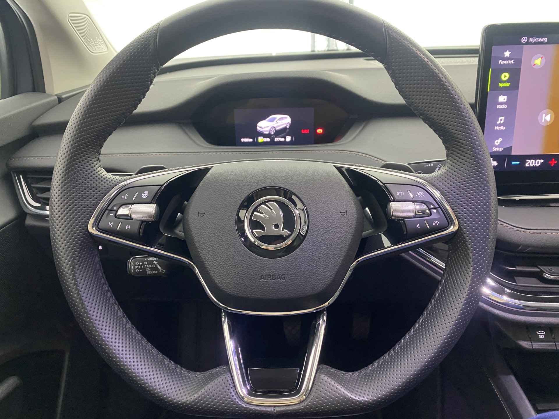 Škoda Enyaq iV 80 First Edition EV | Memory Stoel | Apple Carplay | Navi | Trekhaak | - 16/43