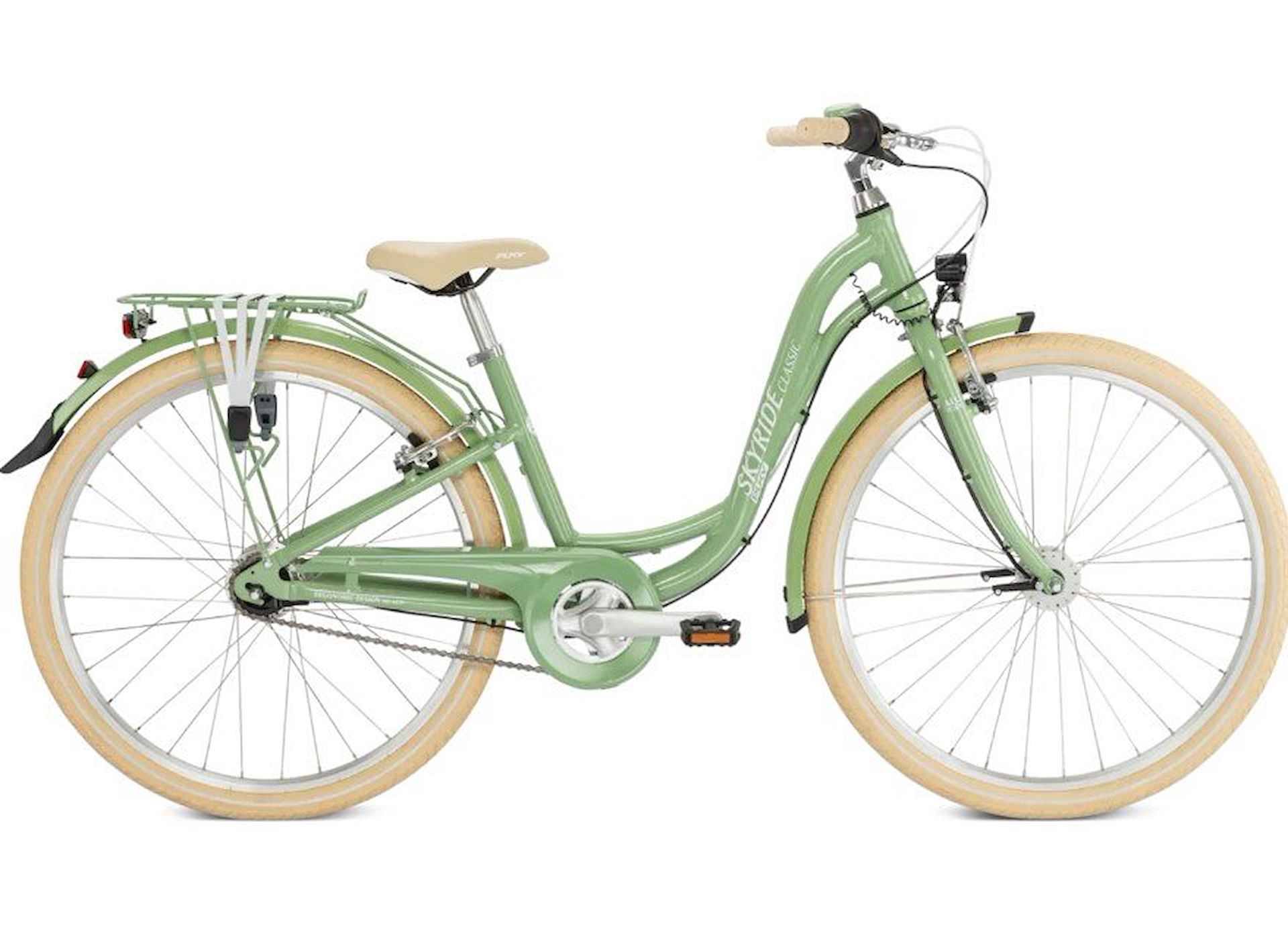 Puky SKYRIDE 24-7 Alu light Classic Meisjes Retro Green 2023 - 1/1