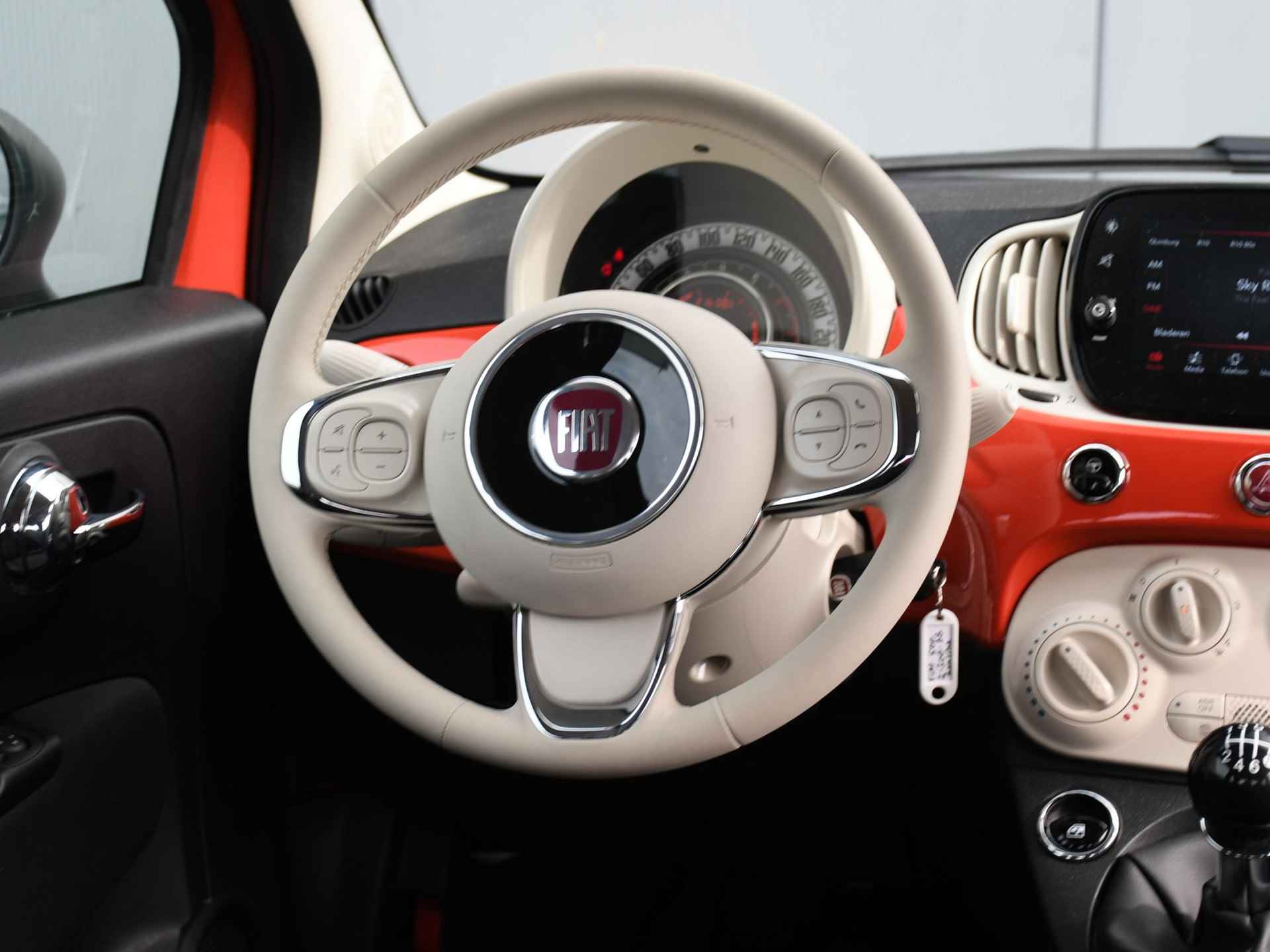 Fiat 500 1.0 Hybrid 70pk DAB | CRUISE.C | AIRCO | USB | APPLE-CARPLAY - 12/24