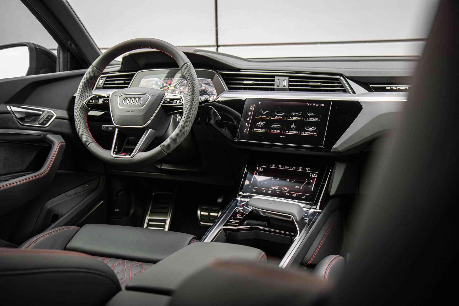 Audi SQ8 e-tron quattro 503pk 115 kWh | Head-up Display | Panoramadak - 51/55
