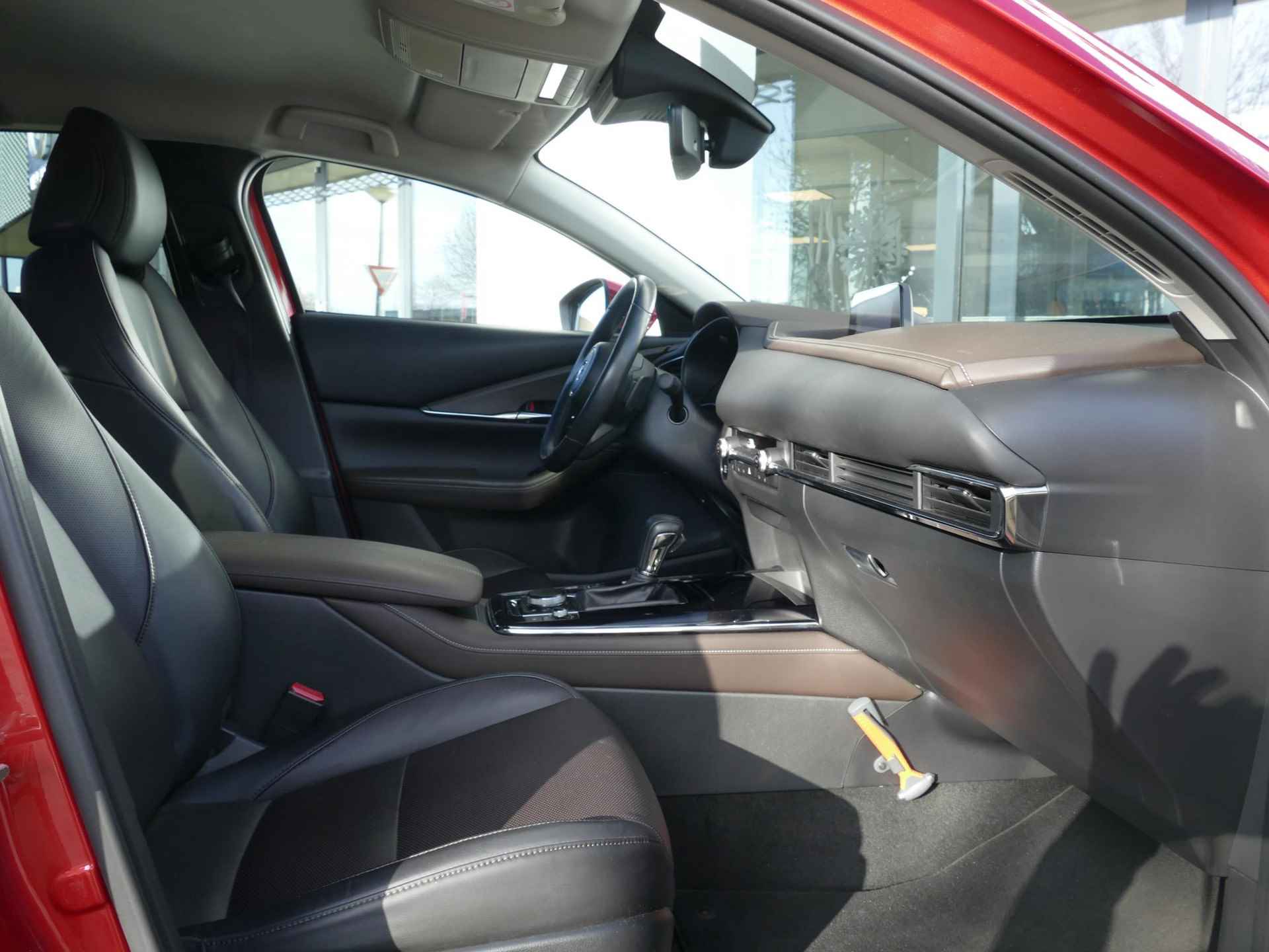 Mazda CX-30 2.0 e-SkyActiv-X M Hybrid  Luxury | AUTOMAAT | Lederen Bekleding | Trekhaak | RIJKLAAPRIJS! - 4/22
