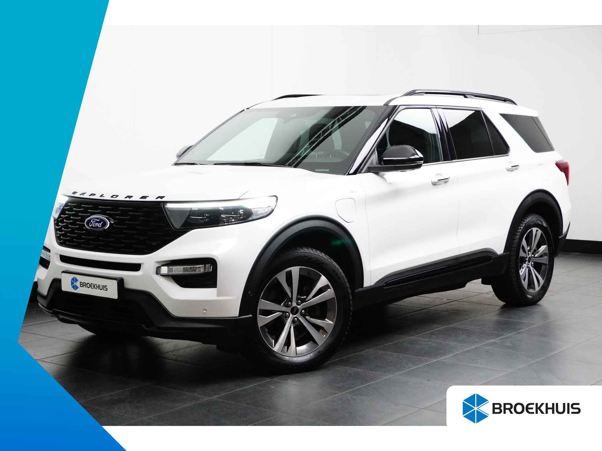 Ford Explorer 3.0 V6 EcoBoost PHEV ST-Line | Panoramadak | B&O Audio | Stoelverkoeling en massage | Stoelverwarming V+A | Elektr. stoelen | Ge - 1/35