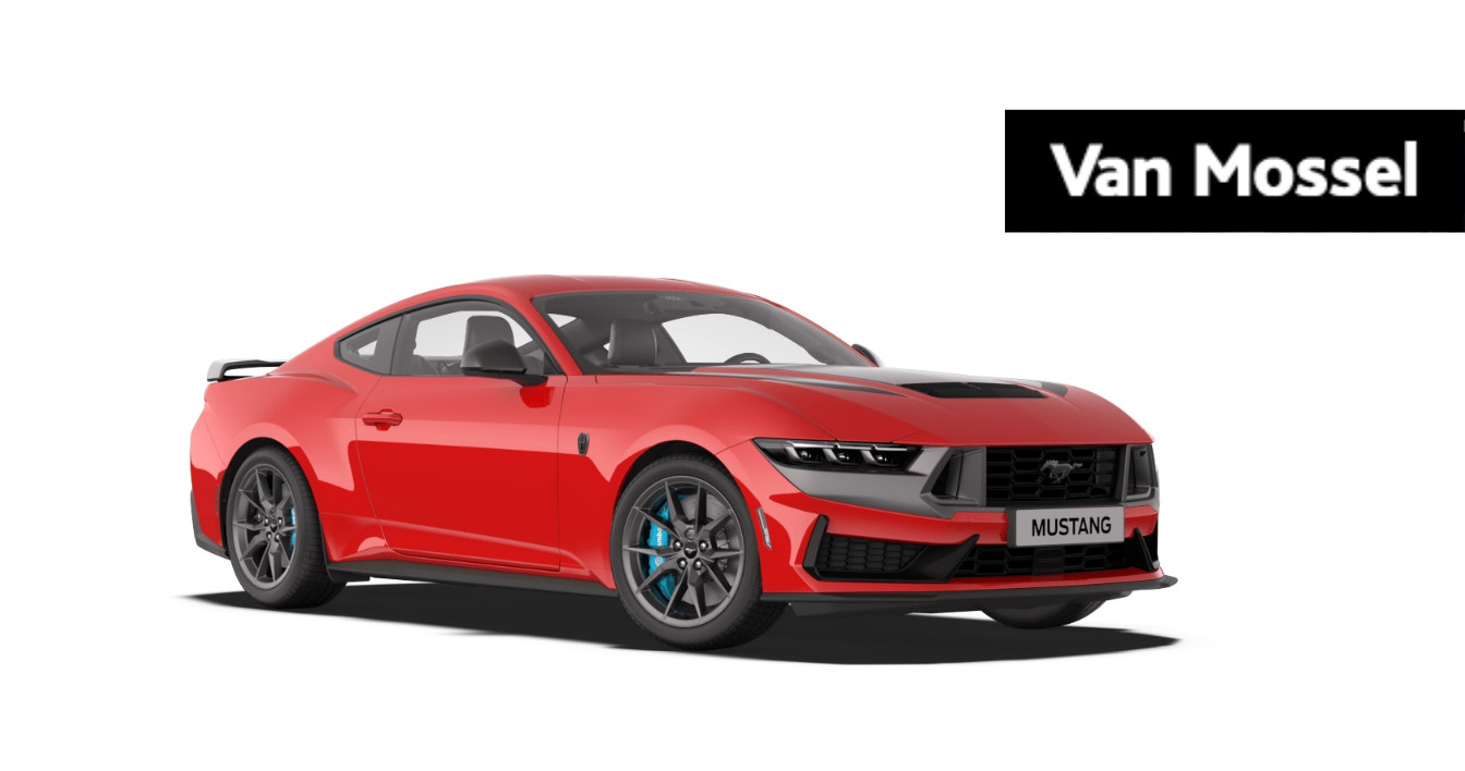 Ford Mustang Fastback 5.0 V8 Dark Horse 453PK 10-traps automaat | RECARO Sportstoelen | Race Red |