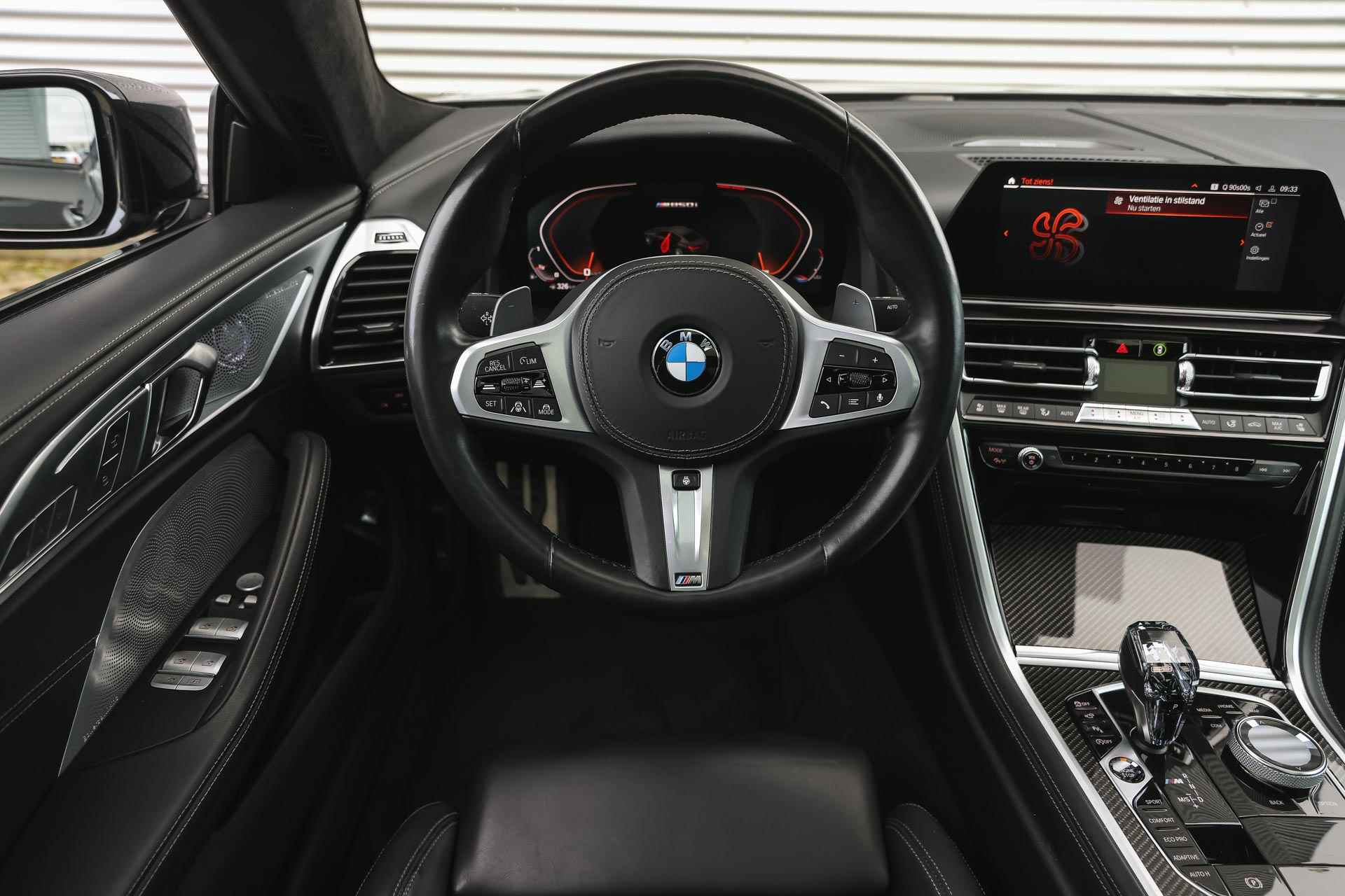 BMW 8 Serie Gran Coupé M850i xDrive High Executive Automaat / PPF / Panoramadak / Adaptief M Onderstel Professional / Integral Active Steering / Bowers & Wilkins / Laserlight / Driving Assistant Professional - 15/48