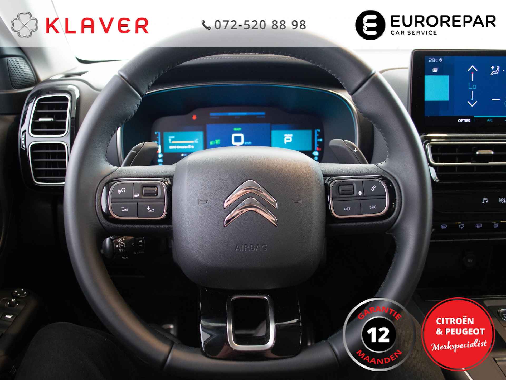 Citroen C5 Aircross 225PK Hyb. Shine | Pano | Dodehoek | Park assist - 24/42