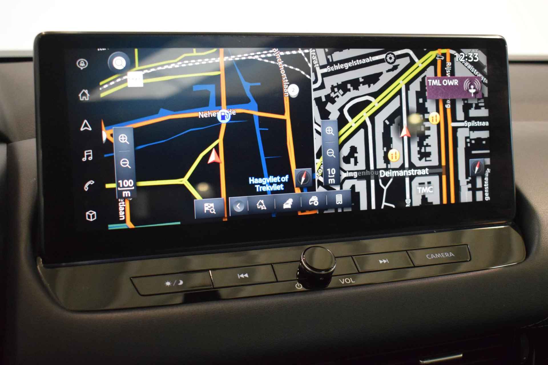 Nissan Qashqai 1.3 MHEV Xtronic N-Connecta | Panorama dak | 360-Camera | Parkeersensoren | Dodehoek detectie | Navigatie | Adaptive cruise control | Keyless entry | Automatische regen/lichtsensor | - 36/56