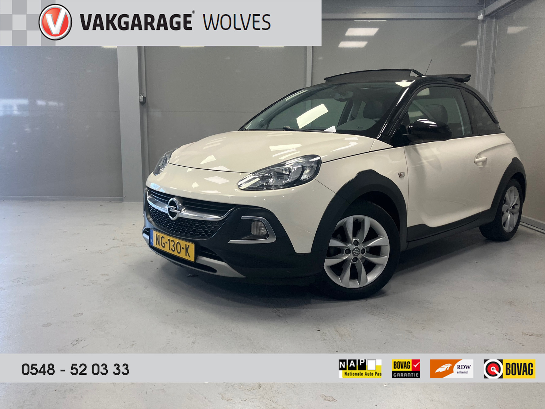 Opel ADAM Rocks 1.0 Turbo | Electrisch vouwdak | NAP | bij viaBOVAG.nl