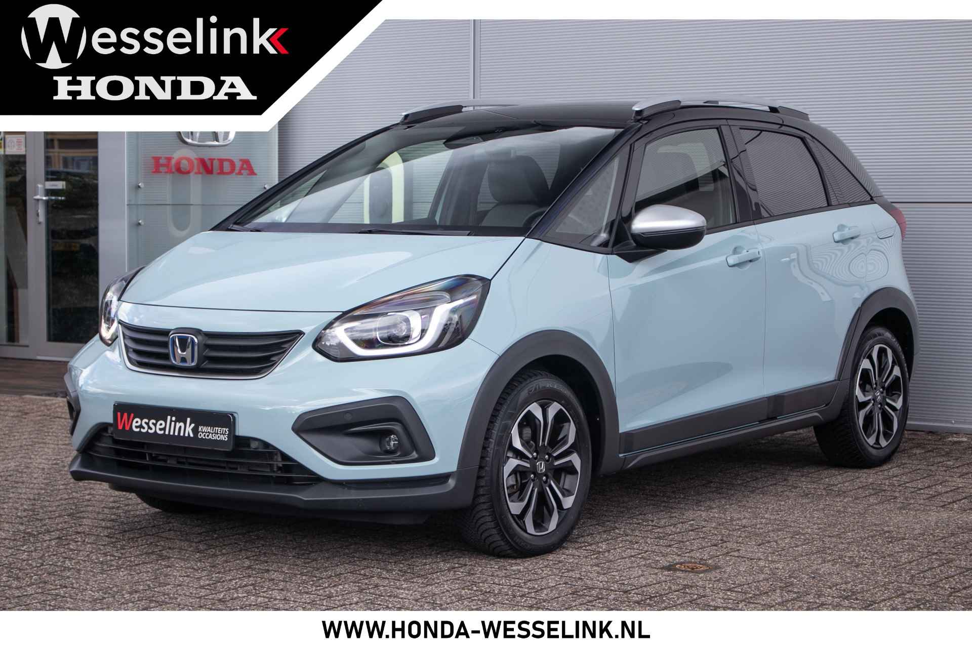 Honda Jazz 1.5 e:HEV Crosstar All-in rijklaarprijs | Two-Tone | Ad. Cruise | All-season banden | Cam | Nav - 1/41