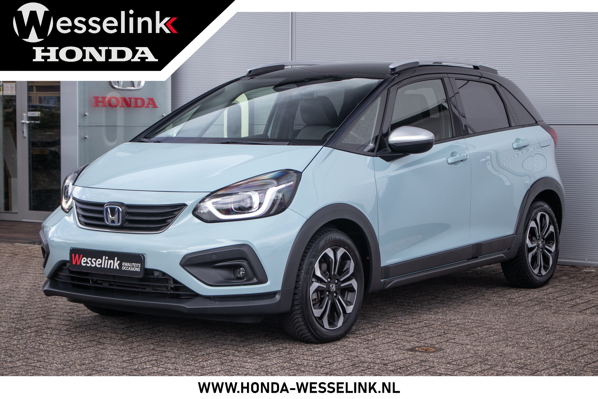 Honda Jazz 1.5 e:HEV Crosstar All-in rijklaarprijs | Two-Tone | Ad. Cruise | All-season banden | Cam | Nav