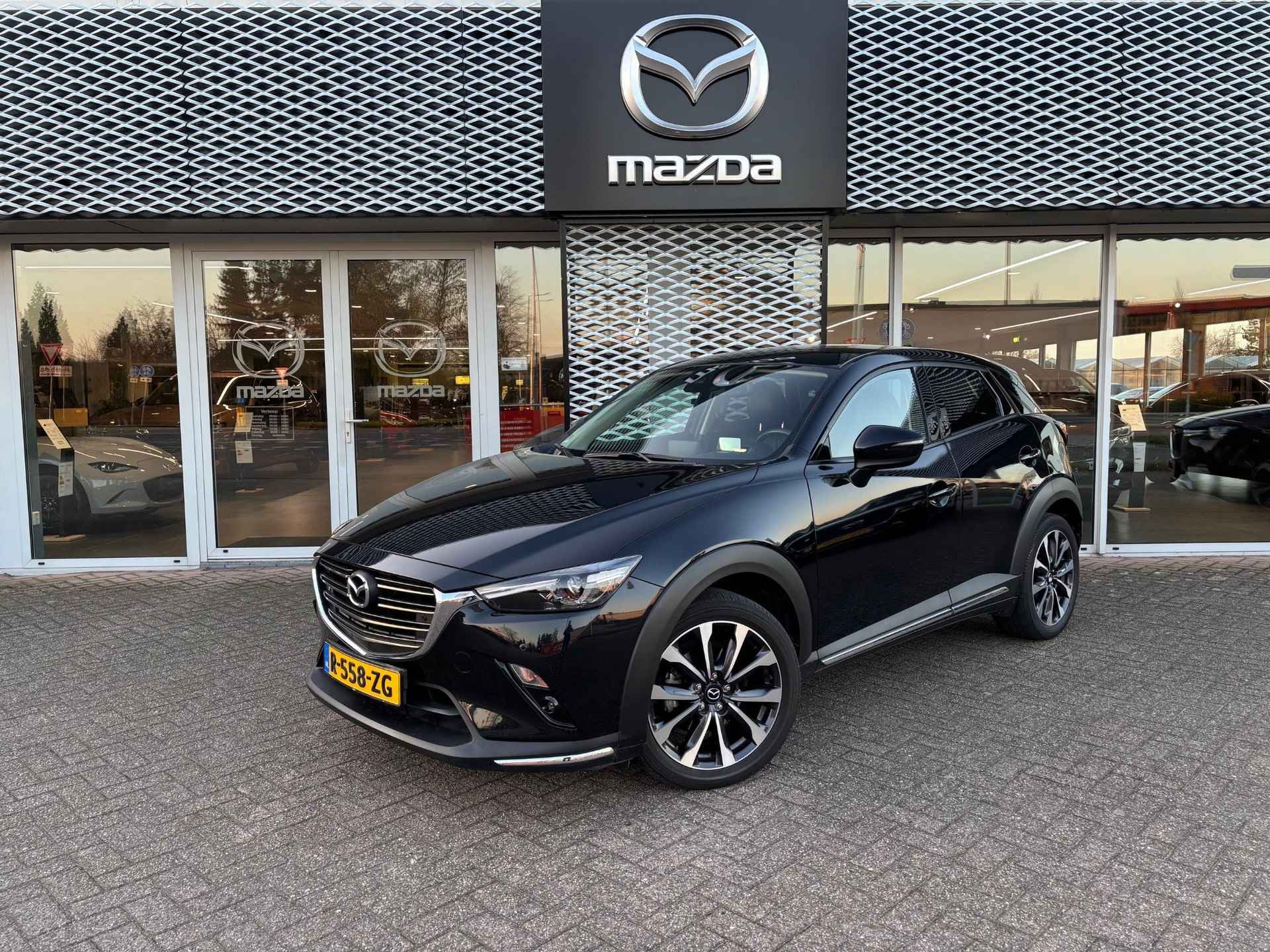 Mazda CX-3 2.0 SkyActiv-G 120 GT-M-Line AUTOMAAT | HALF LEDER | 18"LM-VELGEN | - 2/6