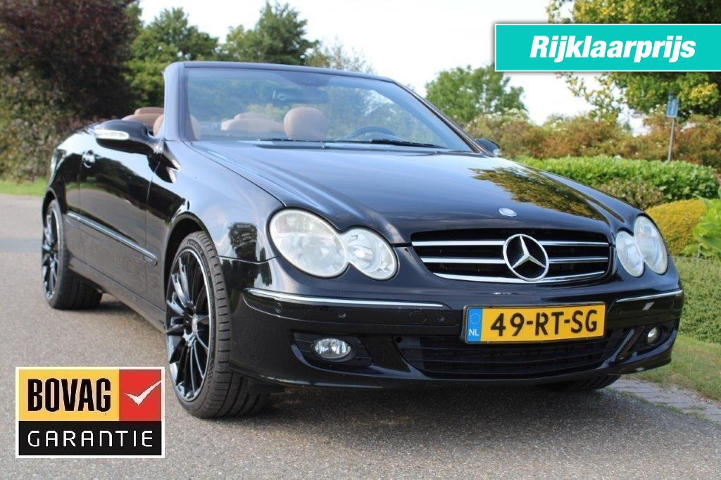 MERCEDES-BENZ Clk-klasse 200K 163pk Cabrio Avantgarde automaat ECC/cruise/navi/leer/PDC