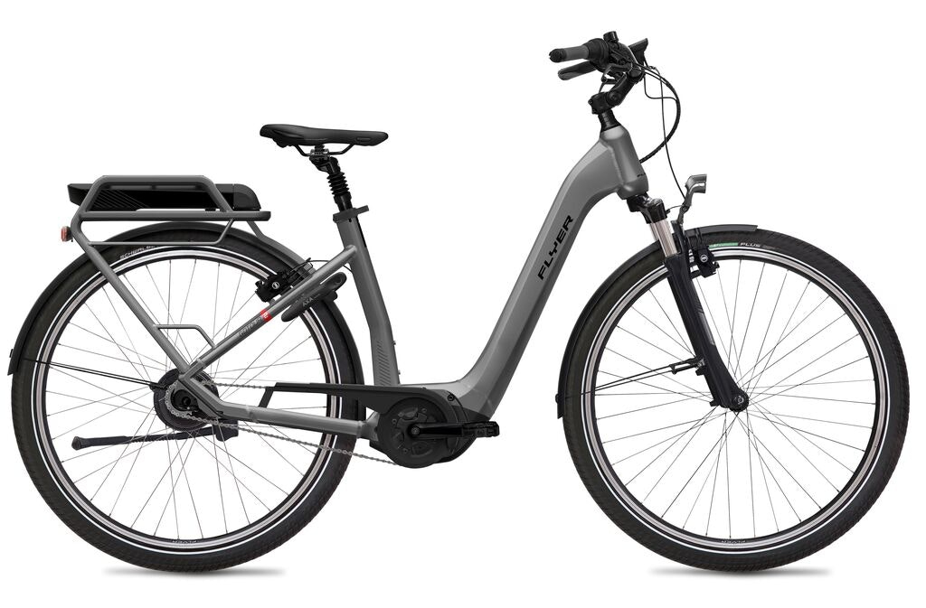 Flyer Gotour2 5.00 (500Wh) Dames Anthracite Gloss L 2024