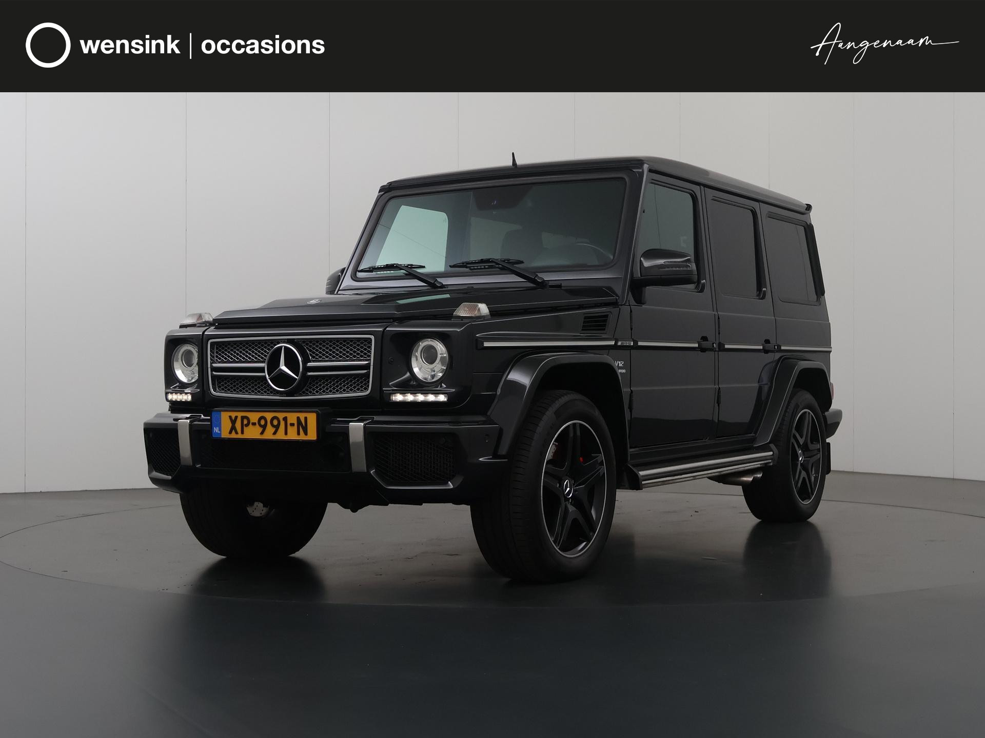 Mercedes-Benz G-klasse AMG 65 | V12 | UNIEK! | Designo | Adaptieve cruise control | Panoramadak | Stoelverwarming en verkoeling | Nieuwprijs €407.000,- |