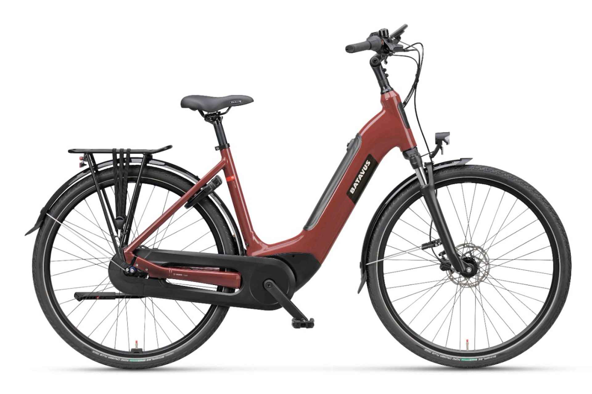 Batavus Altura E-go Power Pro BES3 500Wh Mahonierood 56cm 2024 - 1/1