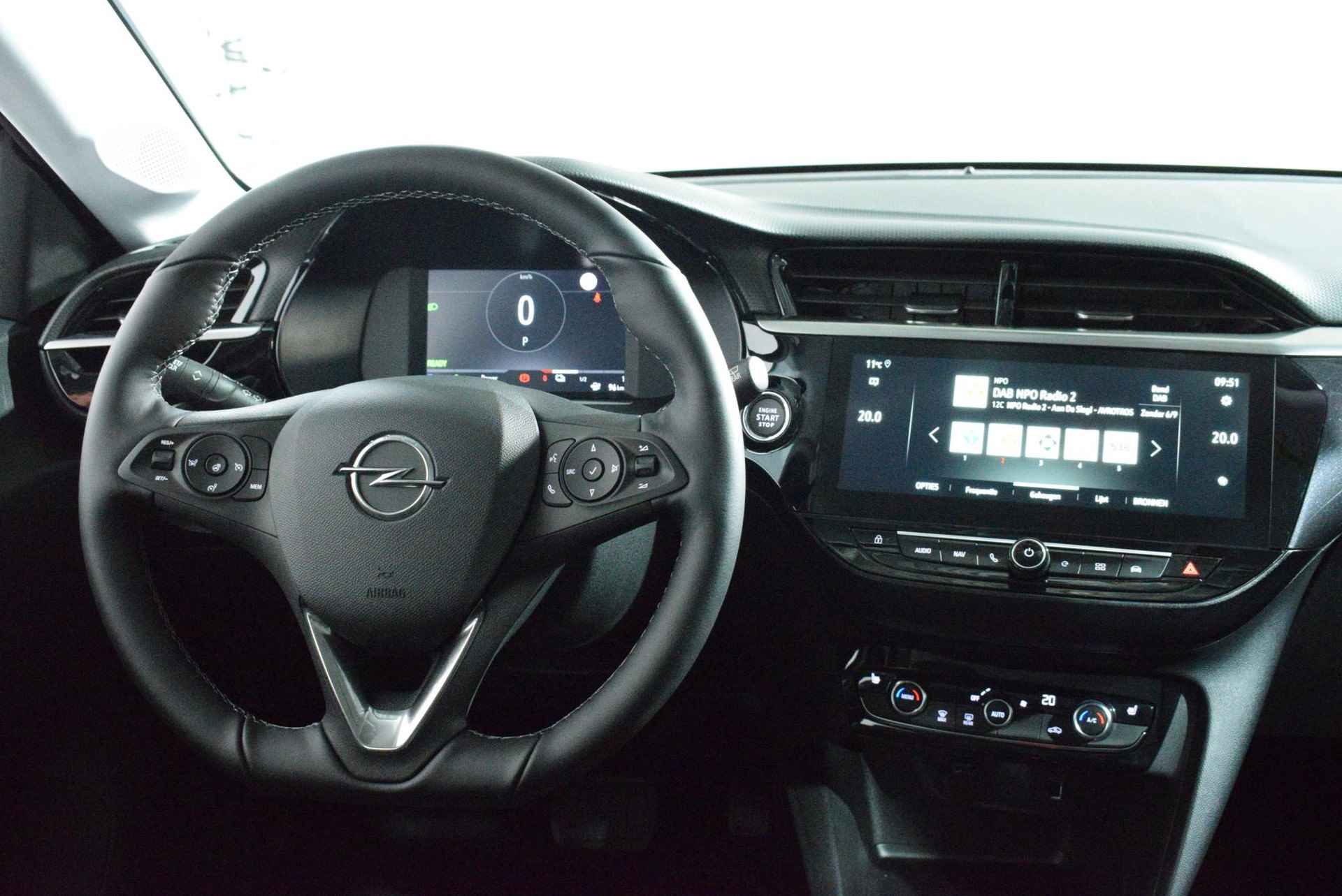Opel Corsa-e Level 3 50 kWh | 3 FASE | CRUISECONTROL | NAVIGATIE | E.C.C. | CARPLAY | ACHTERUITRIJCAMERA | PARKEERSENSOREN - 9/32
