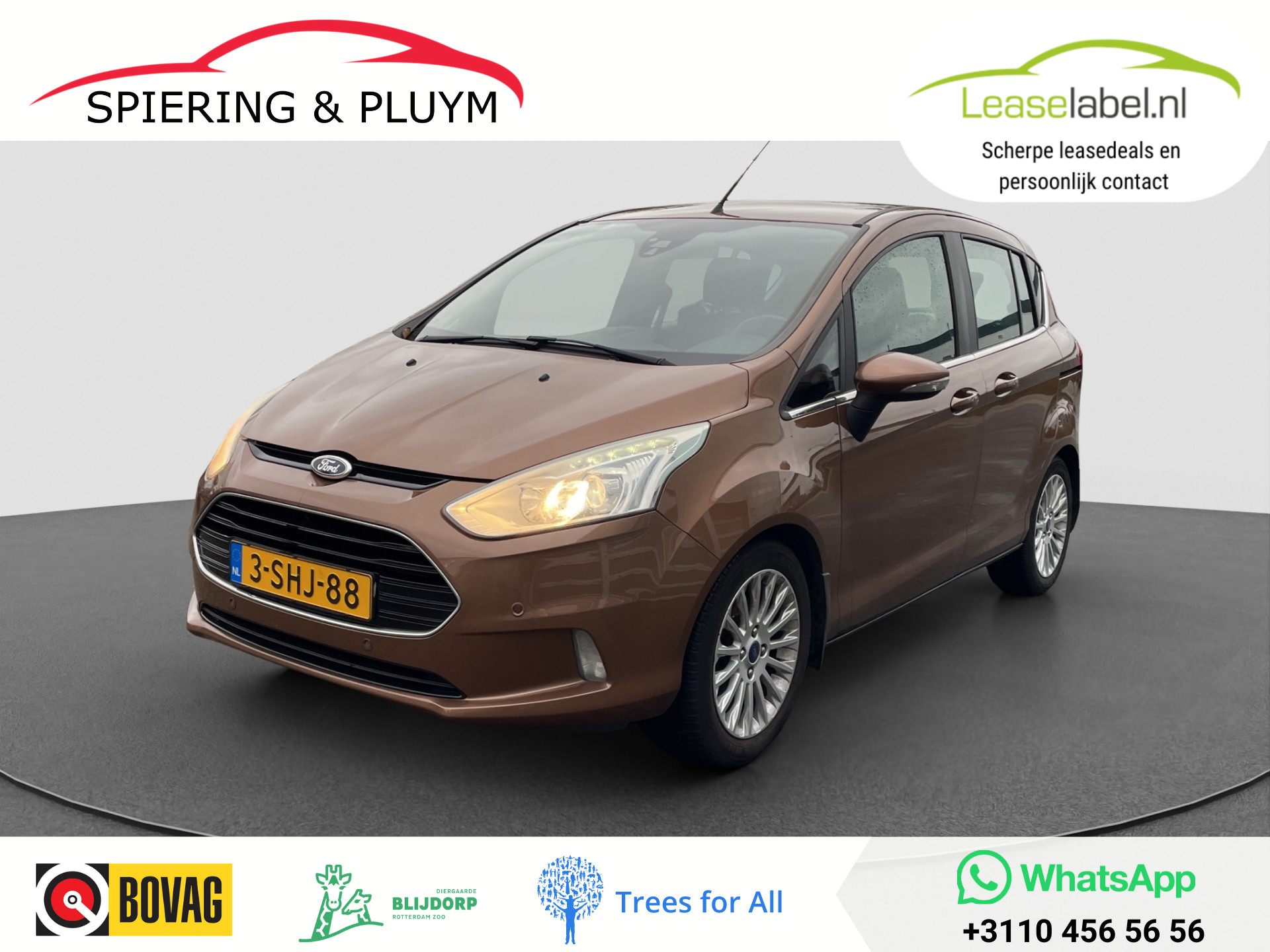 Ford B-MAX 1.0 EcoBoost Titanium | Airo | PDC | Camera | Trekhaak