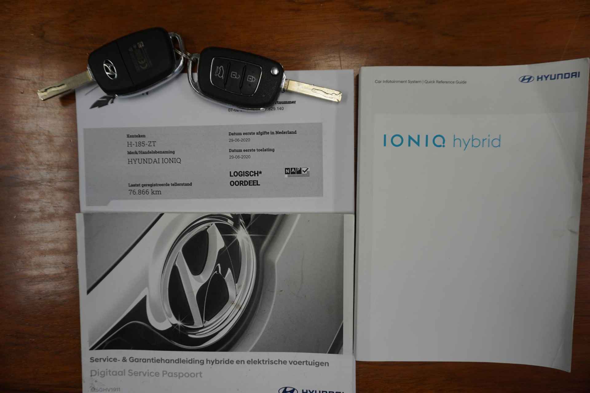 Hyundai IONIQ 1.6 GDi Hybrid i-Motion Faceliftmodel'20 Camera/Navigatie/Carplay. - 5/36