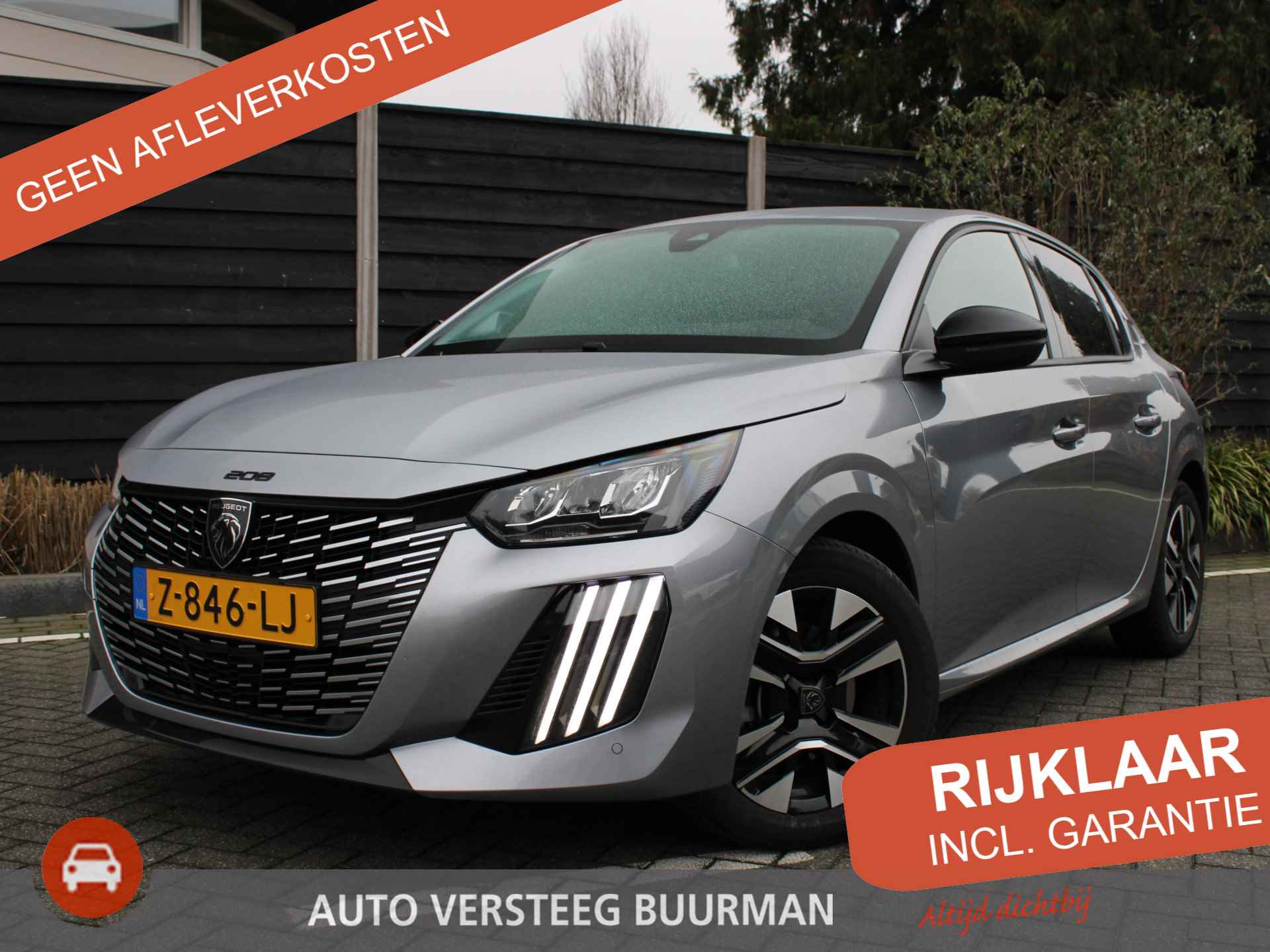 Peugeot 208 1.2 PureTech 100PK Allure Navigatie, Achteruitrijcamera, Apple Carplay, Android Auto, Parkeersensoren Voor & Achter - 1/37