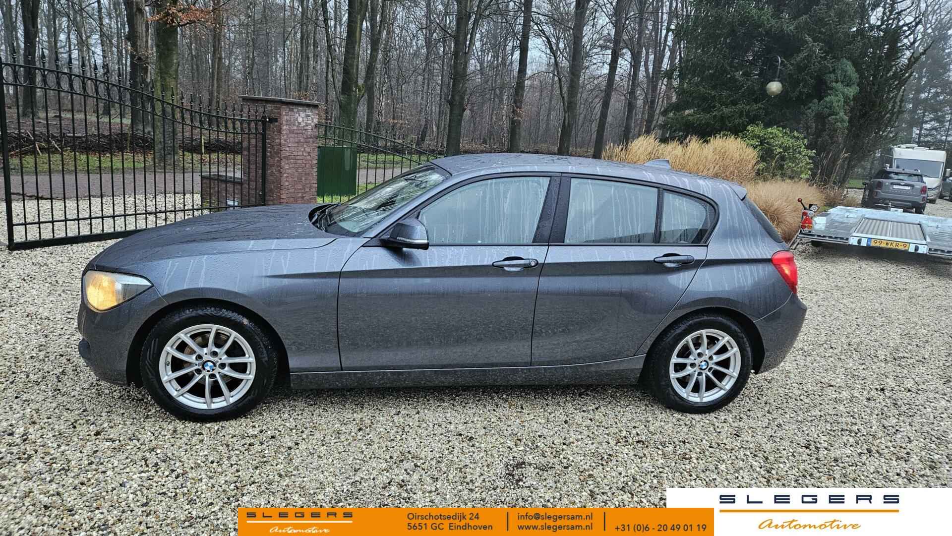 BMW 1-serie 116d EDE High Executive Corporate Lease  Navigatie en Lederen bekleding - 3/16